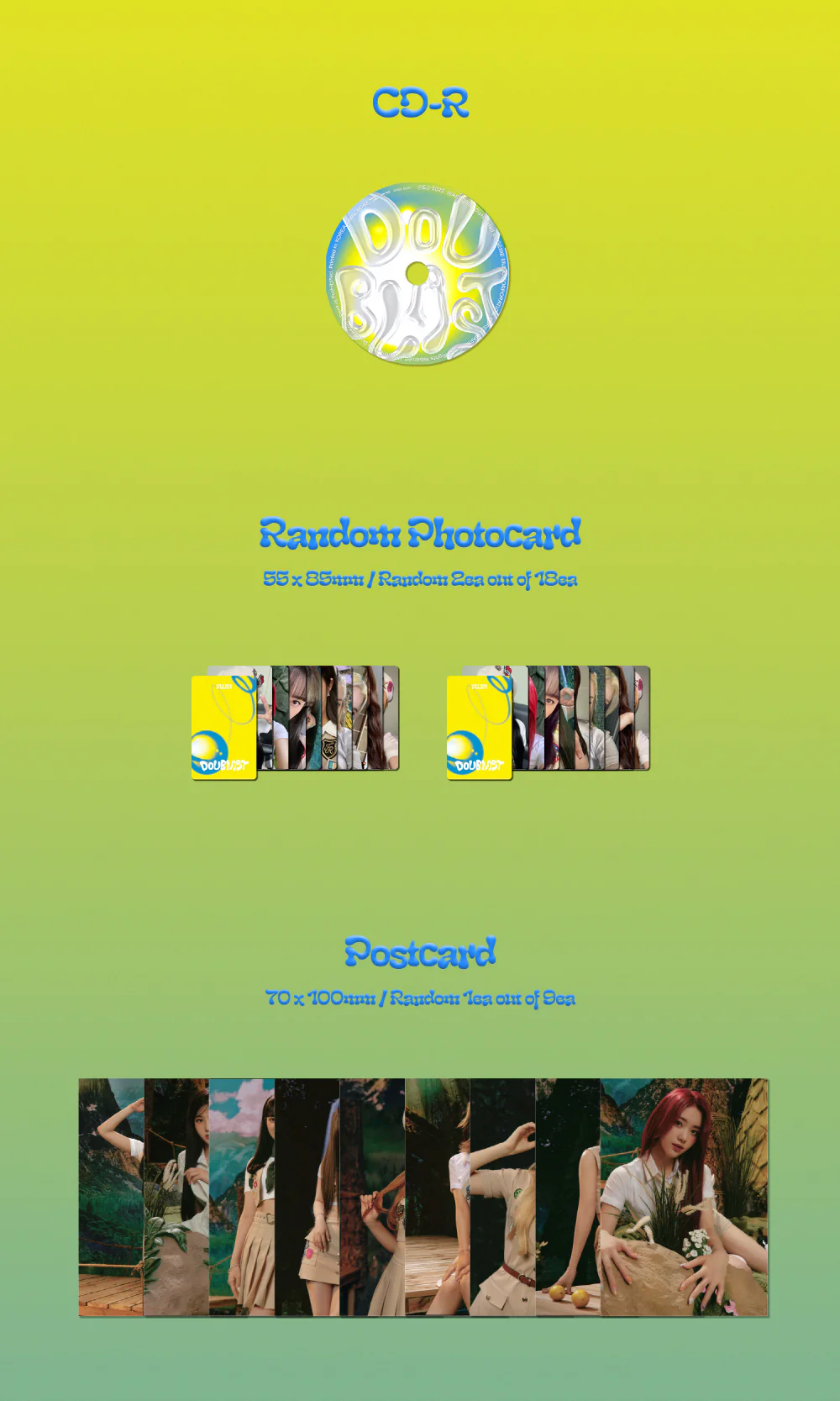 KEP1ER - DOUBLAST (2nd Mini Album) Jewel case ver. CD+Free Gift - Image 4