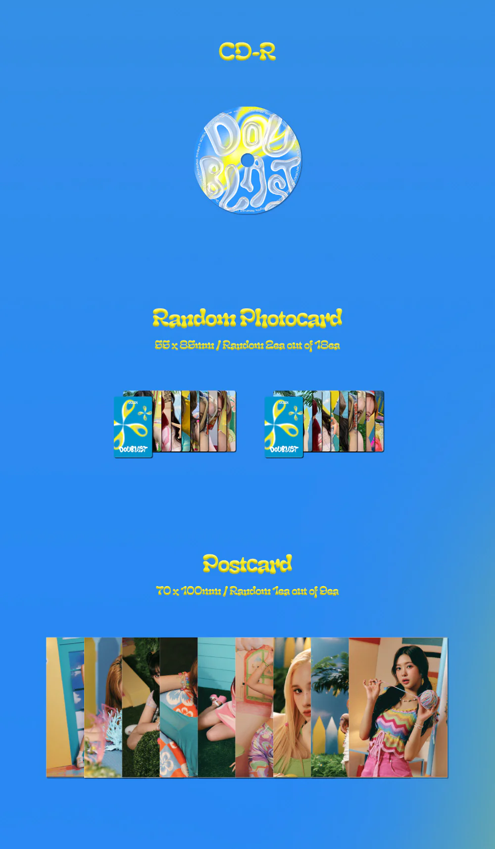 KEP1ER - DOUBLAST (2nd Mini Album) Jewel case ver. CD+Free Gift - Image 6
