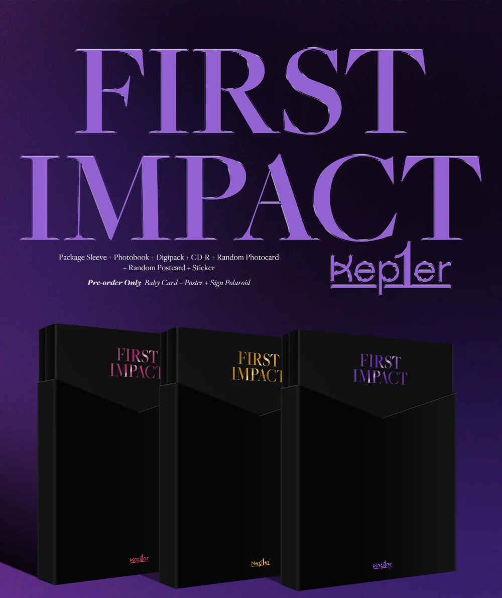 Kep1er - FIRST IMPACT Album+Free Gift - Image 2