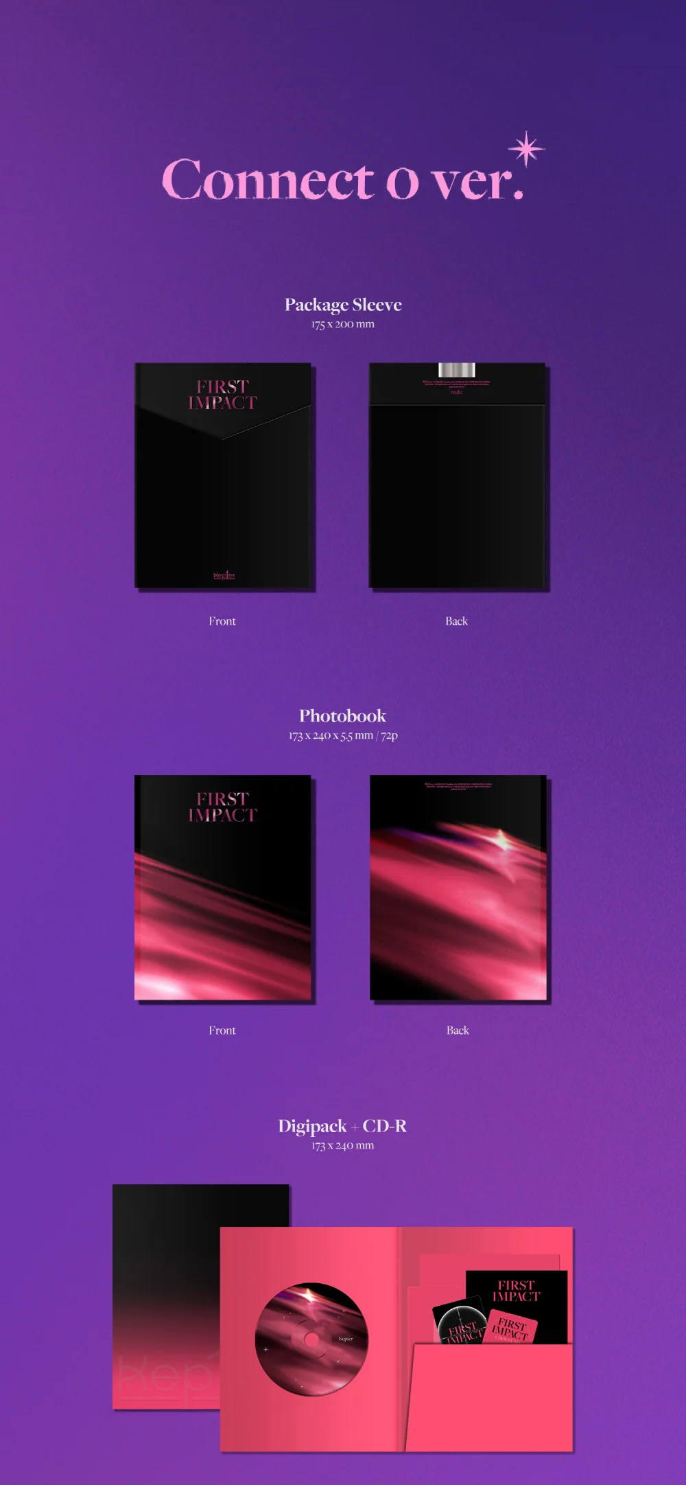 Kep1er - FIRST IMPACT Album+Free Gift - Image 3