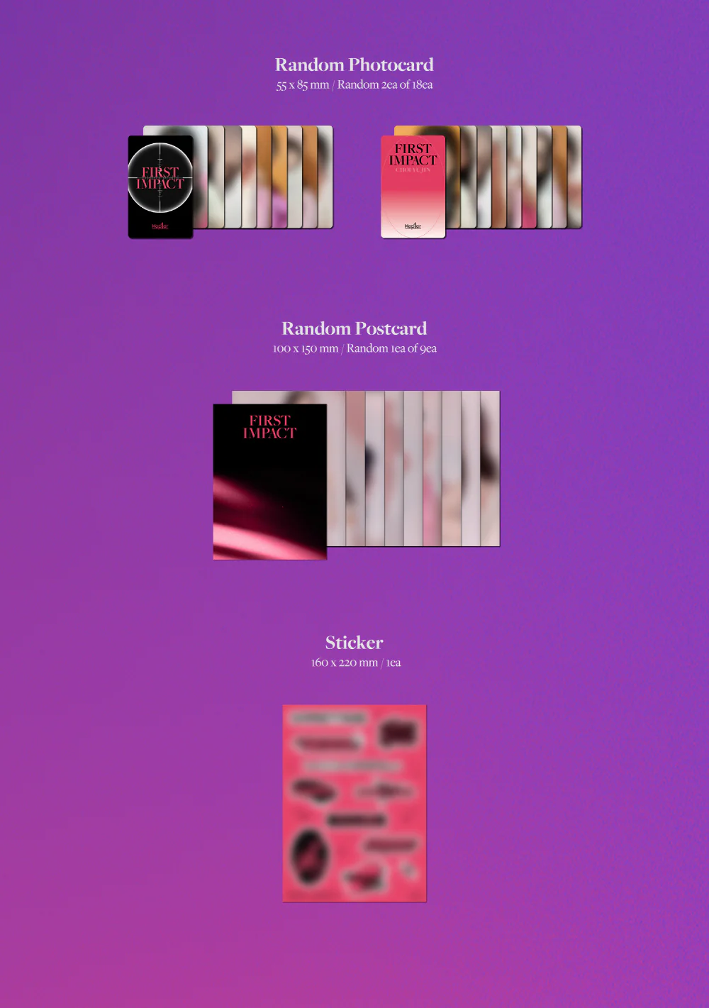 Kep1er - FIRST IMPACT Album+Free Gift - Image 4