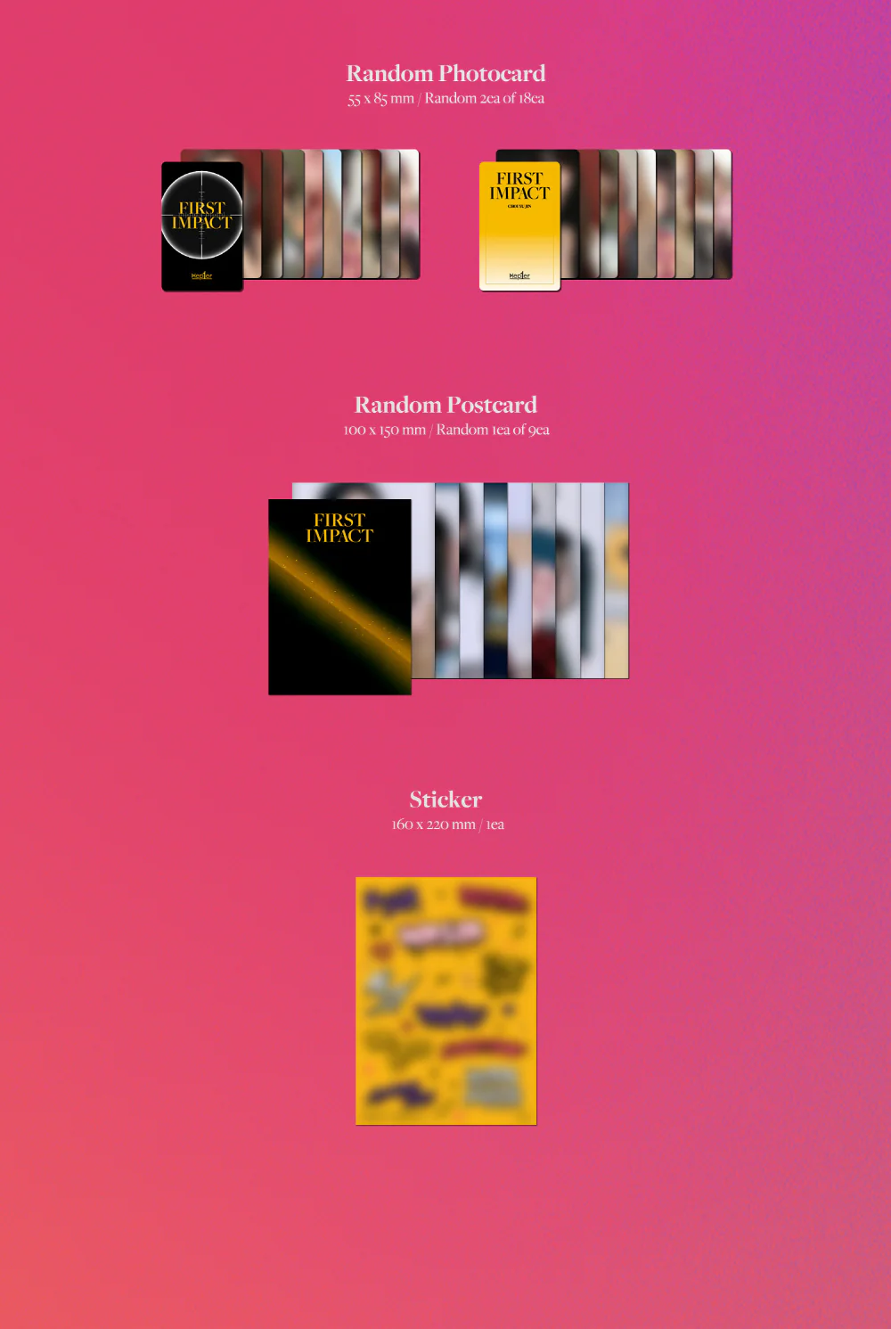 Kep1er - FIRST IMPACT Album+Free Gift - Image 6