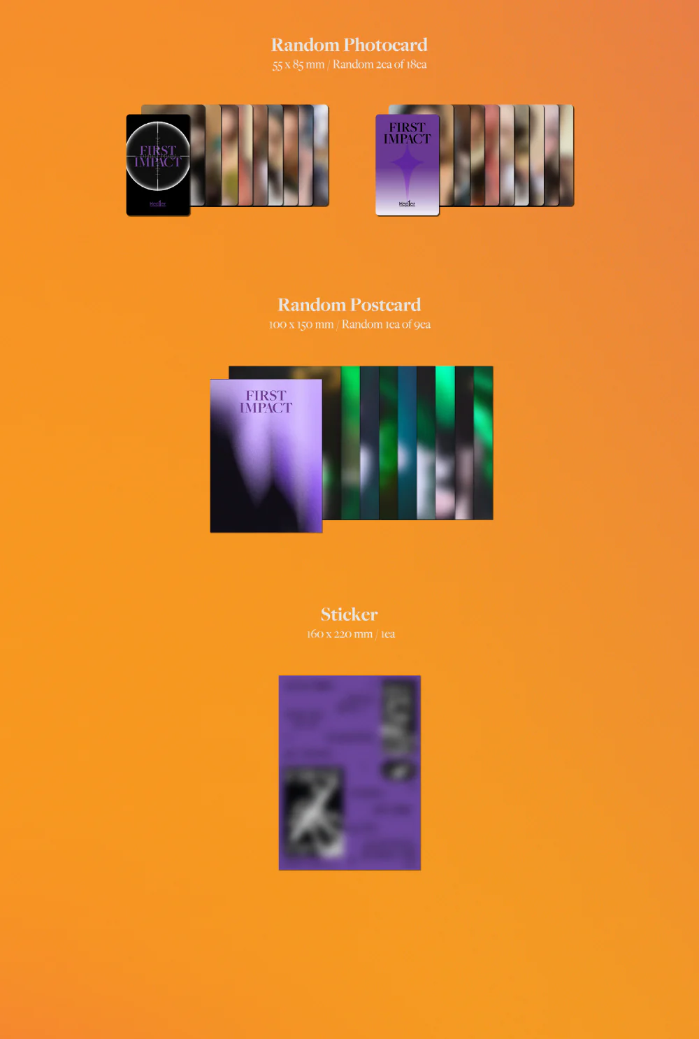 Kep1er - FIRST IMPACT Album+Free Gift - Image 8