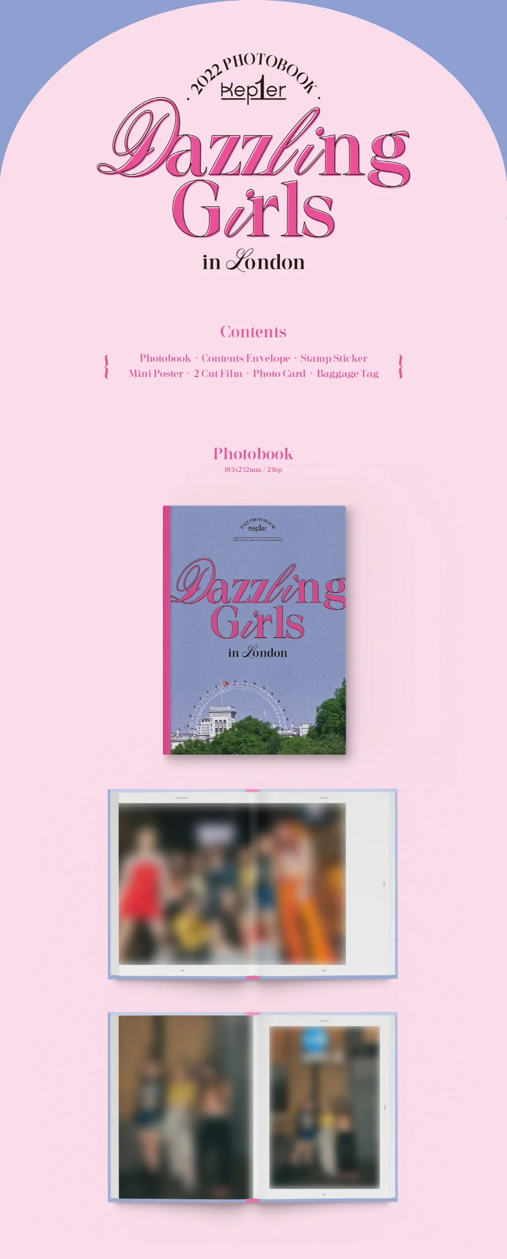 Kep1er - Kep1er 2022 PHOTOBOOK Dazzling Girls in London - Image 2