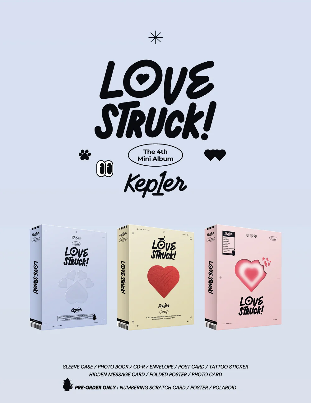 Kep1er - LOVESTRUCK! 4th Mini Album - Image 2