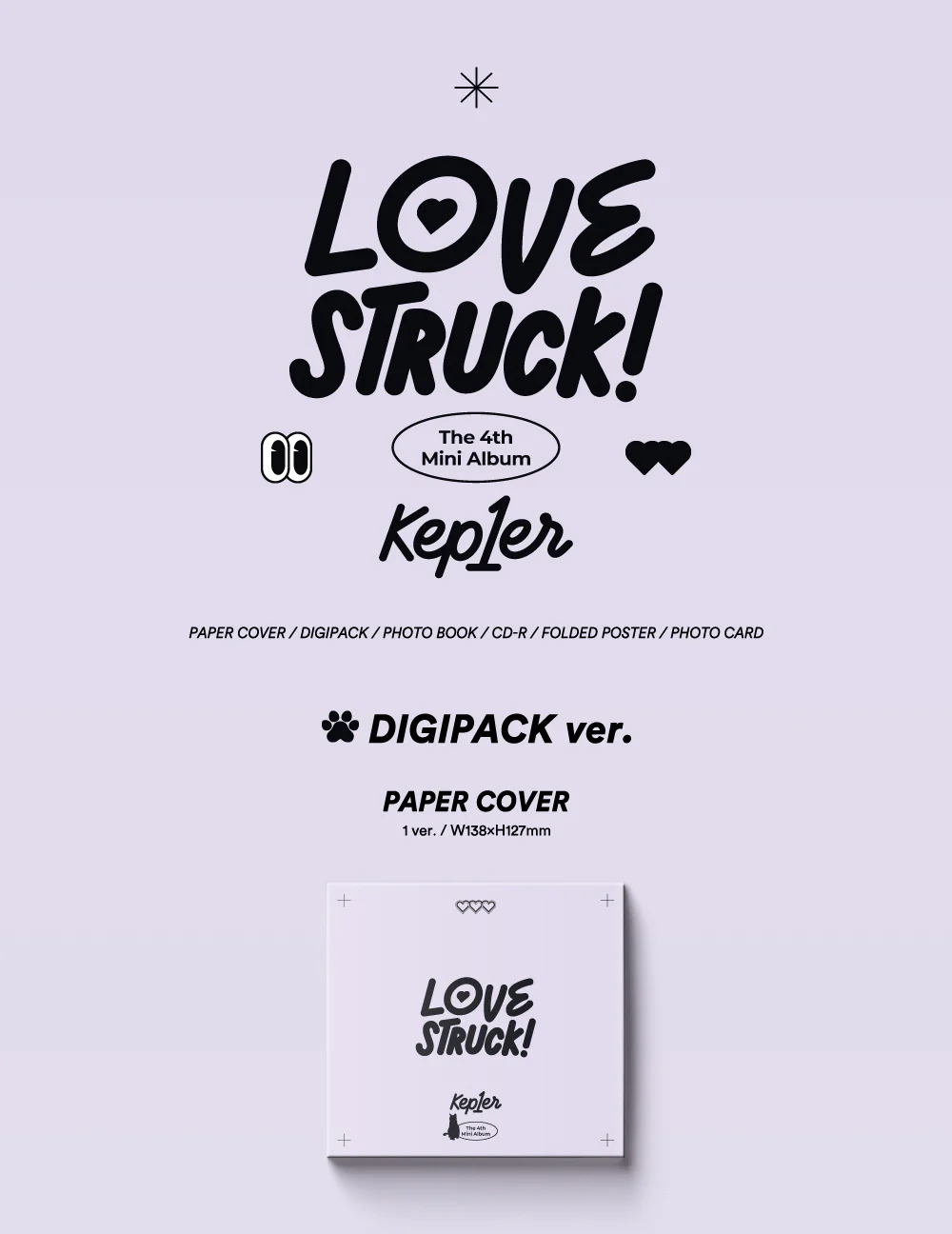 Kep1er - LOVESTRUCK! DIGIPACK Specific Member version - Image 2