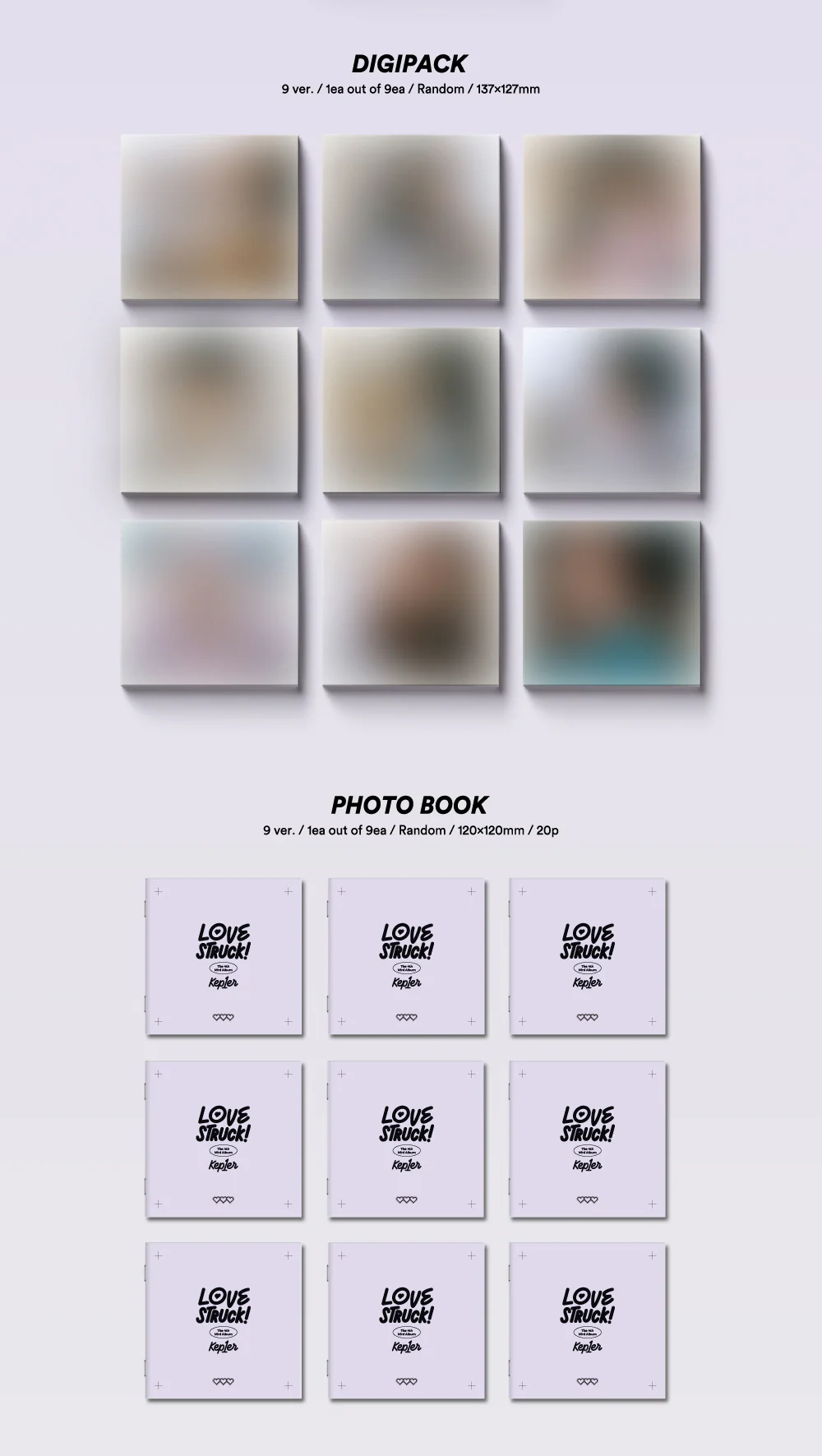 Kep1er - LOVESTRUCK! DIGIPACK Specific Member version - Image 3