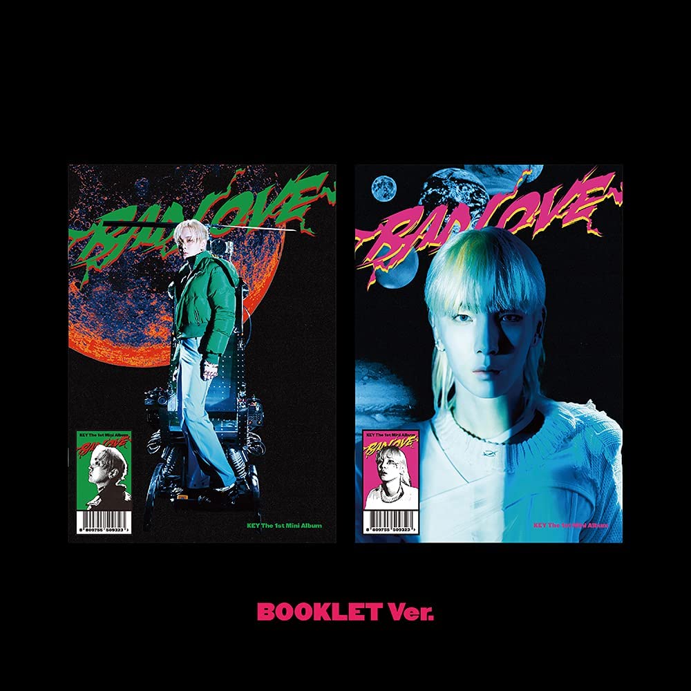 KEY SHINee - BAD LOVE (1st Mini Album) Album+Extra Photocards Set