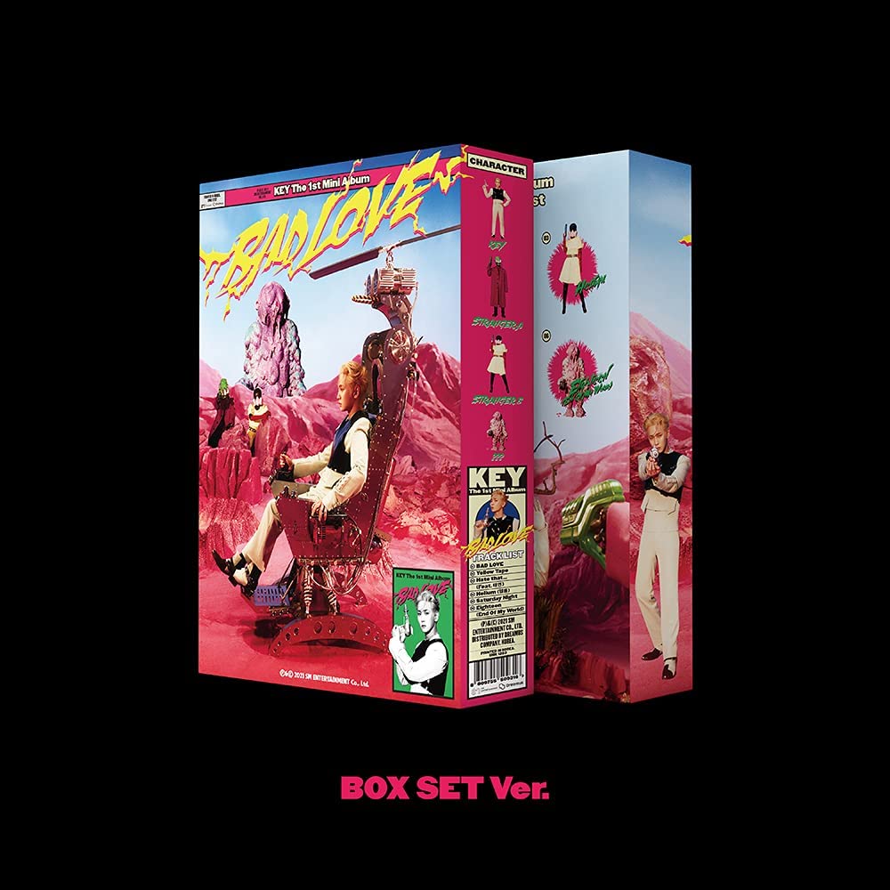 KEY SHINee - BAD LOVE (1st Mini Album) Album+Extra Photocards Set - Image 3