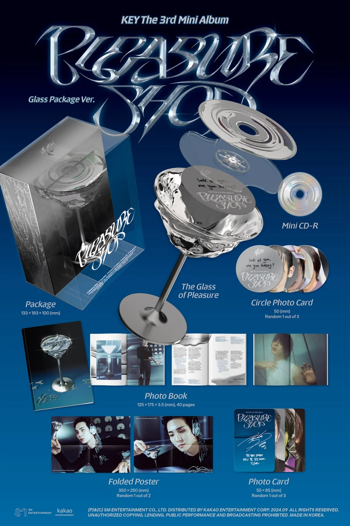 KEY SHINee - Pleasure Shop [Glass Package Ver.] Album - Image 2