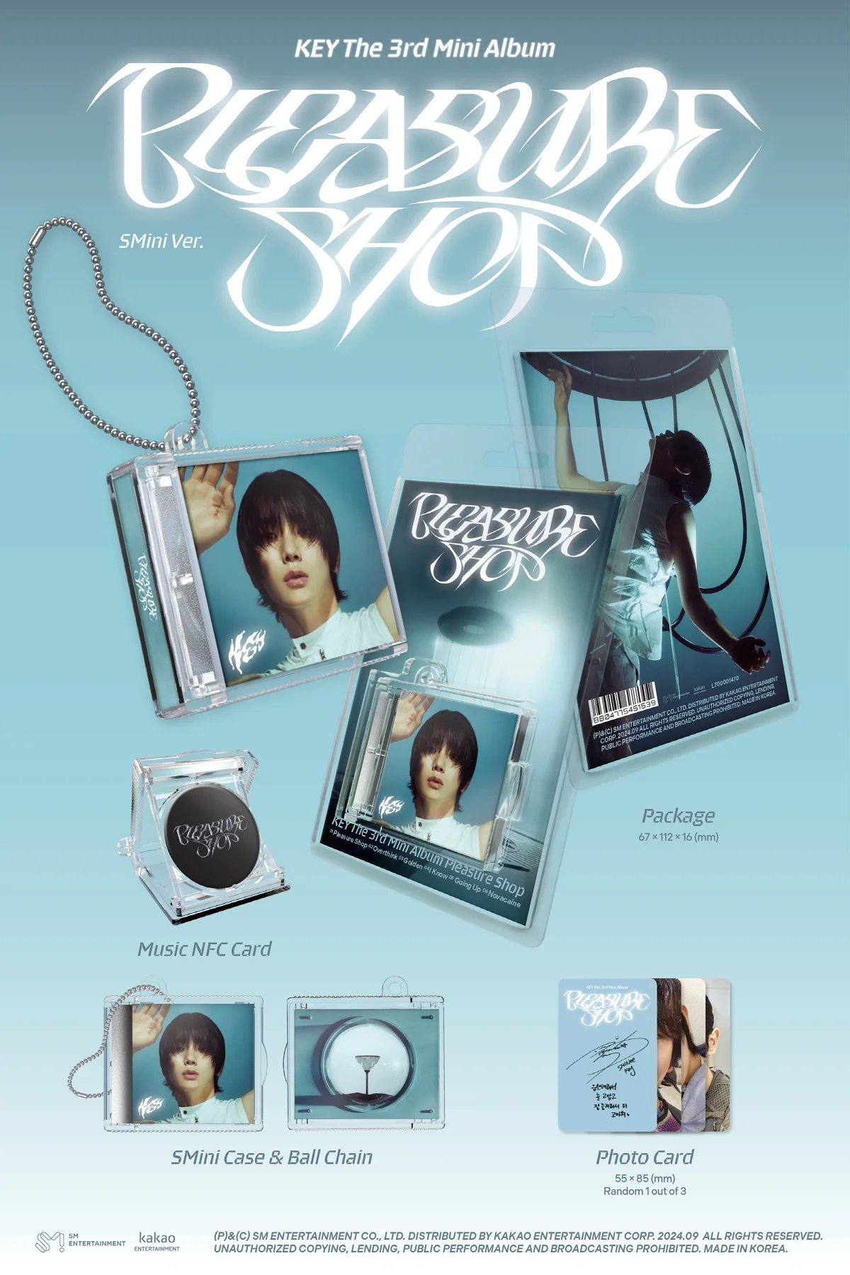 KEY SHINee - Pleasure Shop [SMini Ver.] Smart Album - Image 2