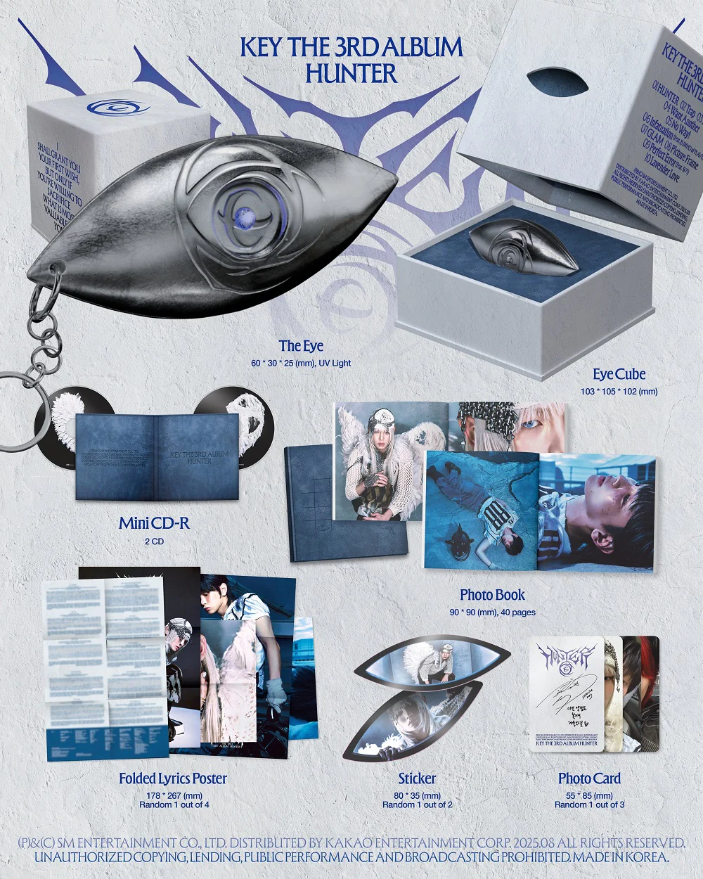 Key - Vol.3 Hunter (The Cube Ver.) Mini CD - Image 2
