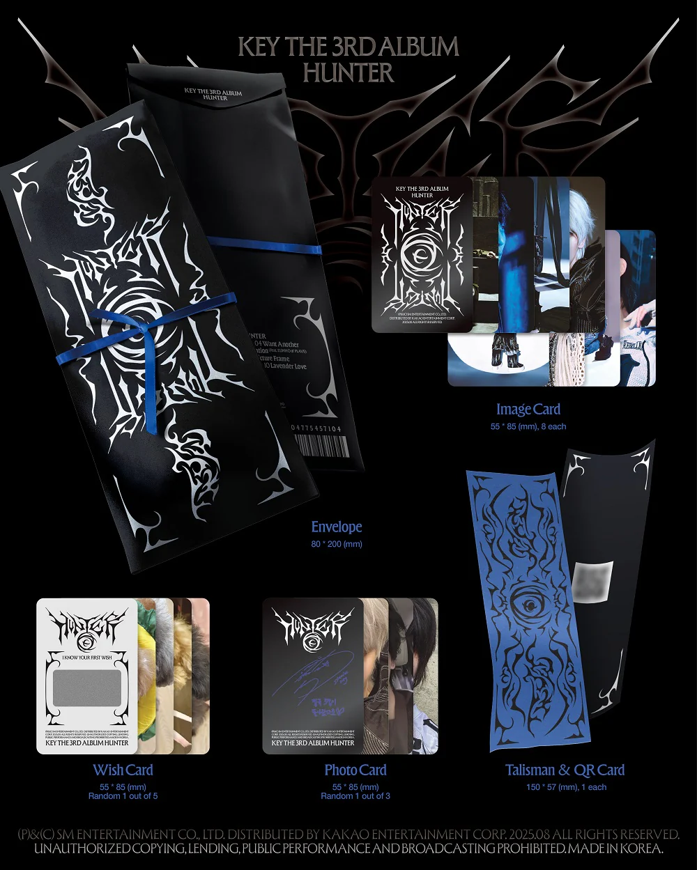 Key - Vol.3 Hunter (Talisman Ver.) QR Album - Image 2