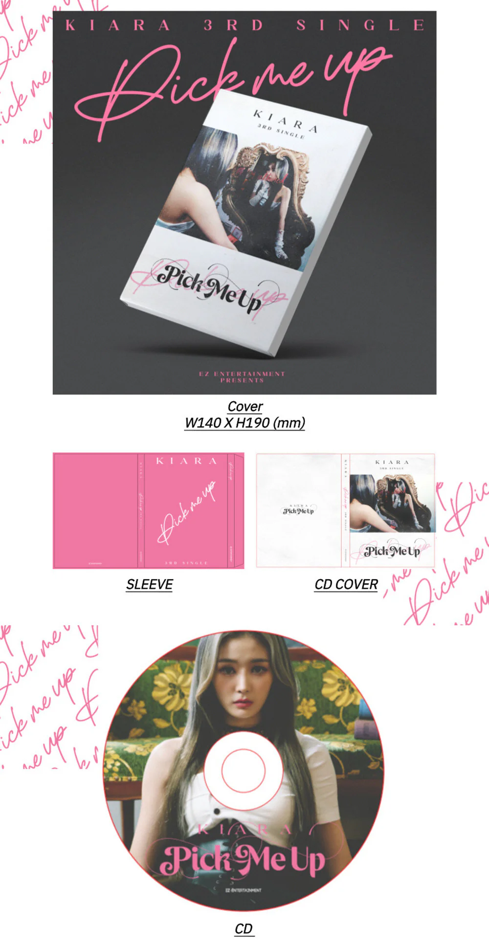 KIARA - [Pick Me Up] CD - Image 2
