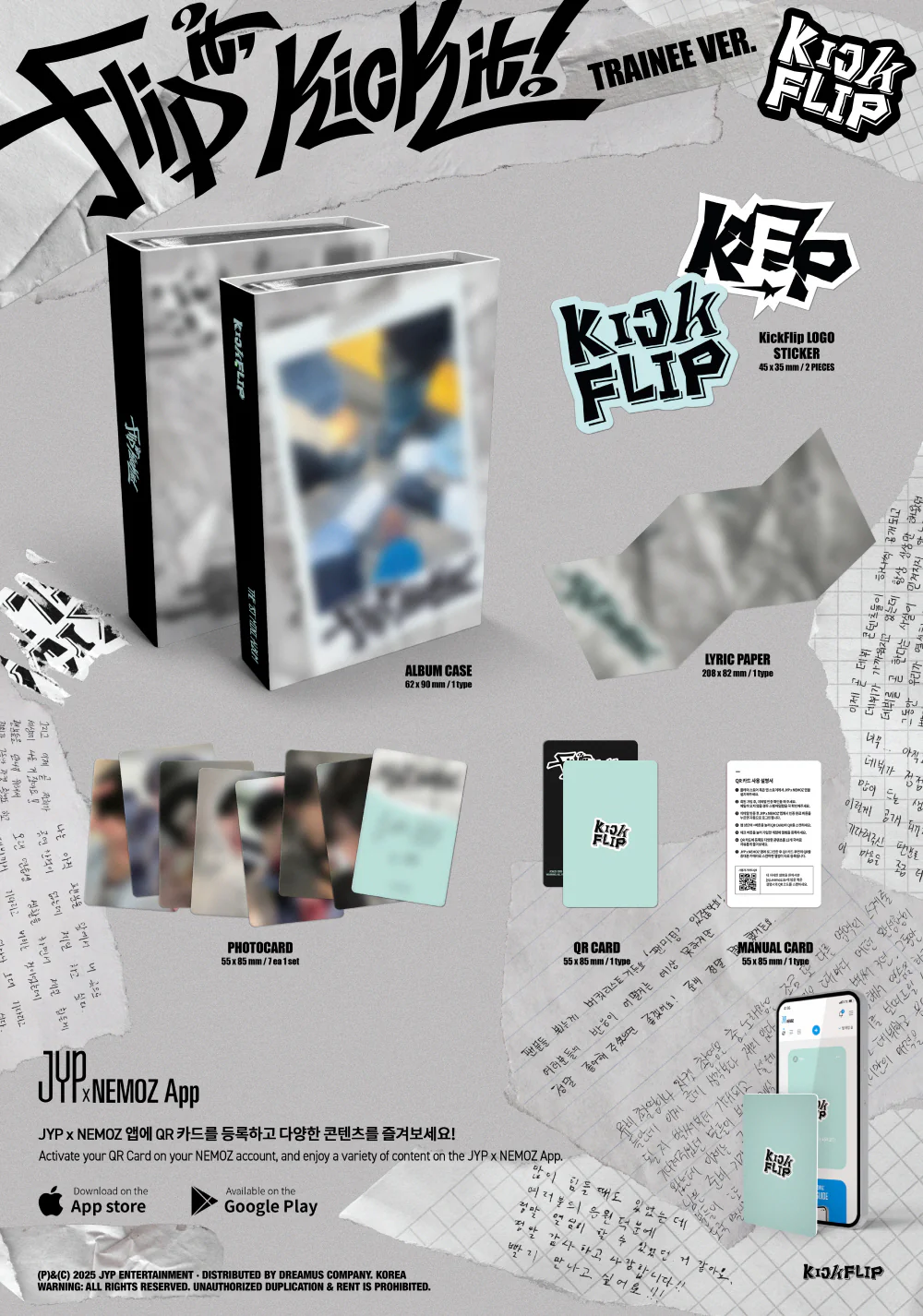 KickFlip - Flip it, Kick it! [Trainee ver.] 1st Mini Album - Image 2