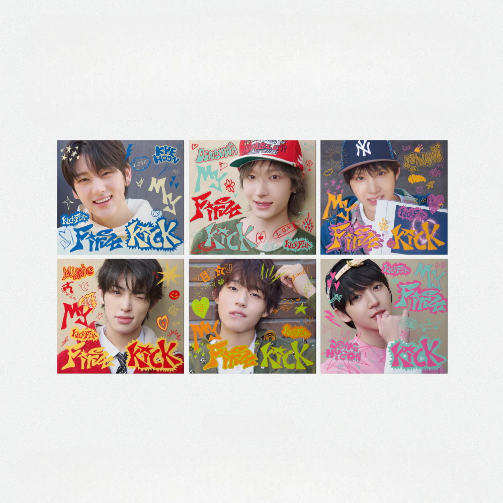 KickFlip - My First Kick [Digipack ver.] 4th Mini Album+Pre-Order Gift - Image 3