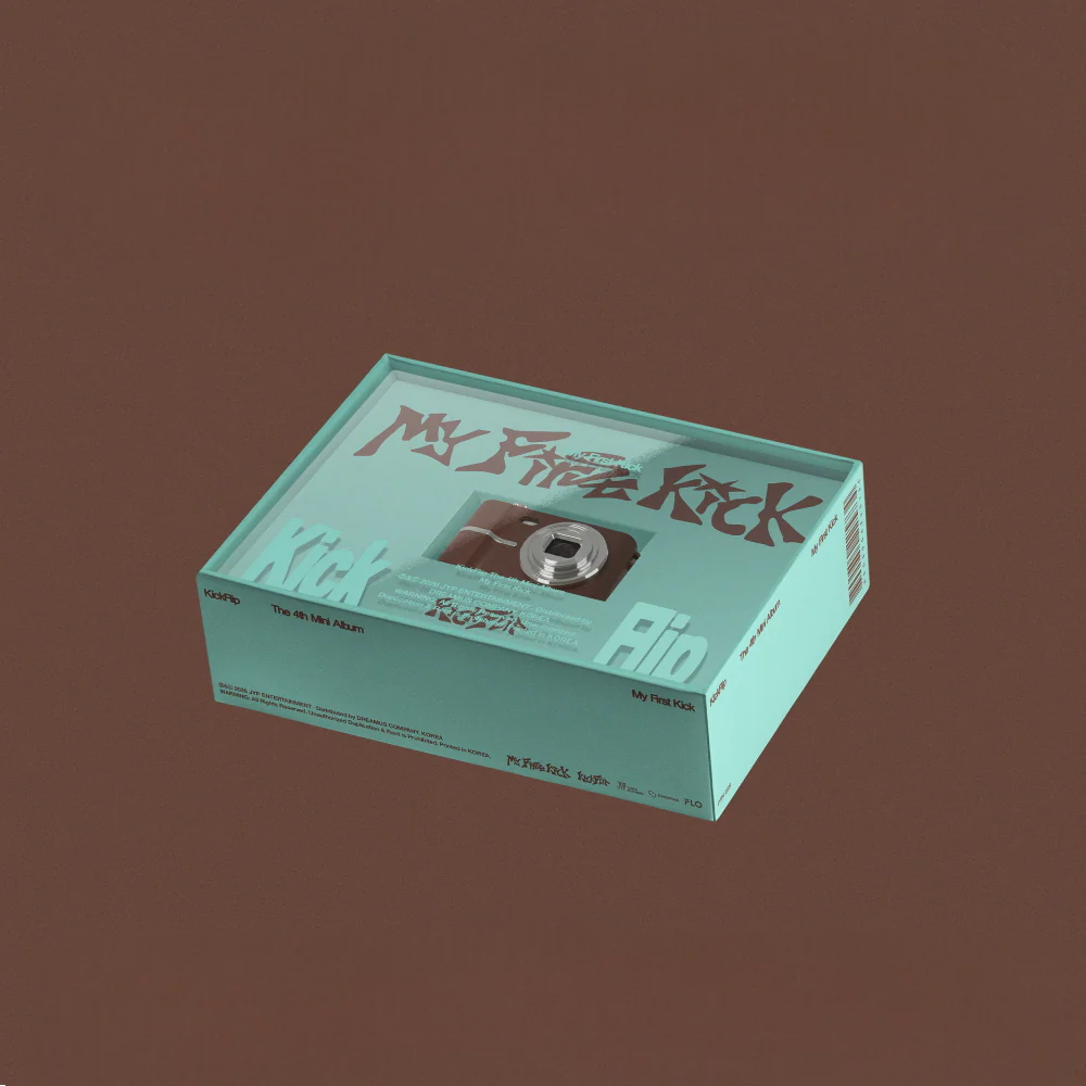 KickFlip - My First Kick [Limited ver.] 4th Mini Album+P.O Gift+Folded Poster - Image 3