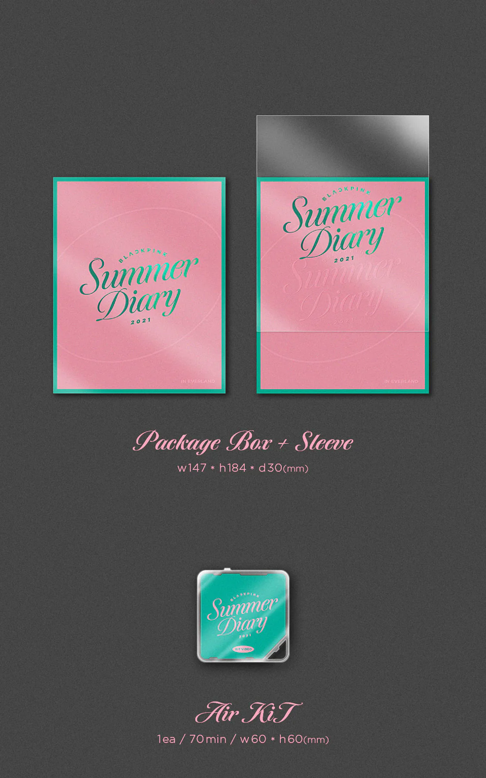 [KIHNO KIT] BLACKPINK - BLACKPINK 2021 SUMMER DIARY KIT VIDEO - Image 3