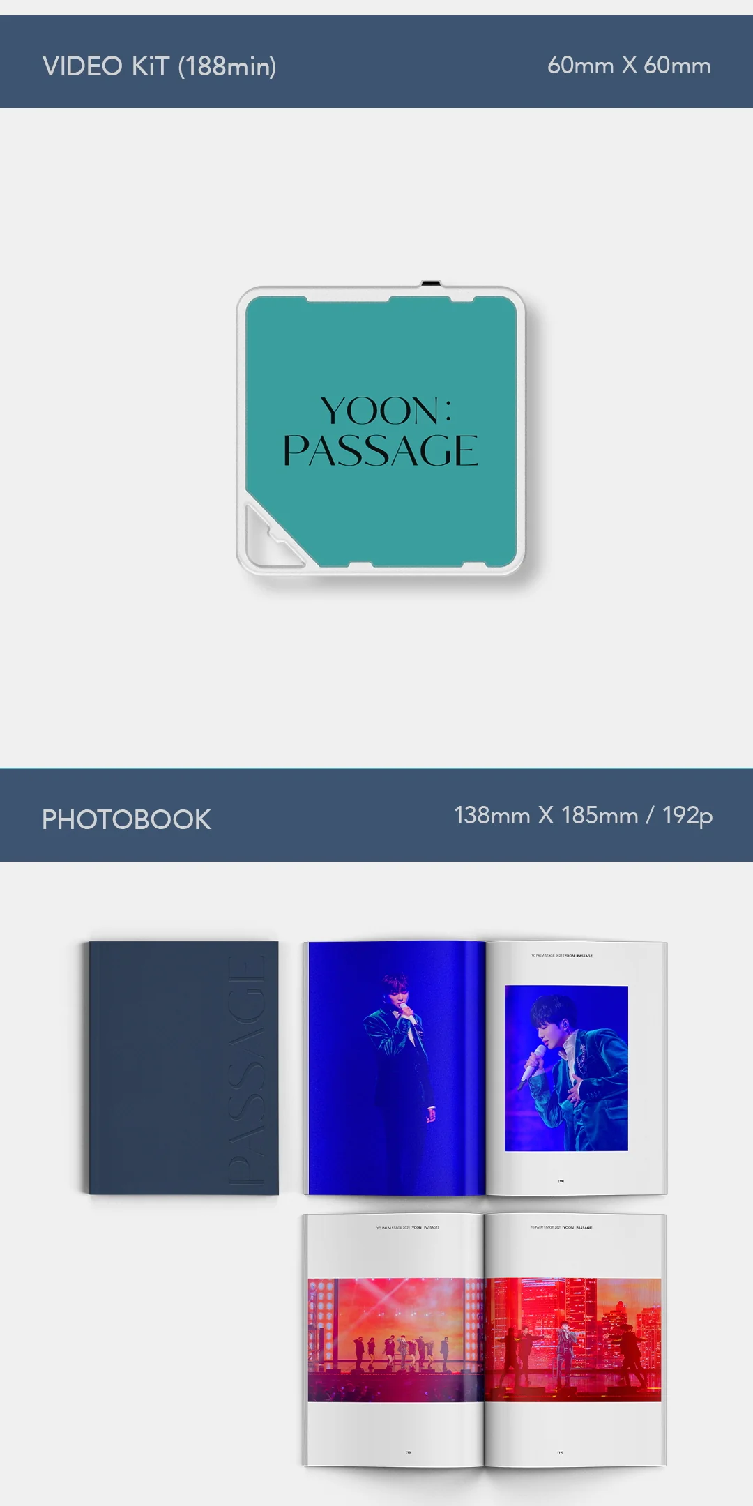 [KIHNO KIT] KANG SEUNG YOON WINNER - YG PALM STAGE 2021 [YOON : PASSAGE] KiT VIDEO - Image 3