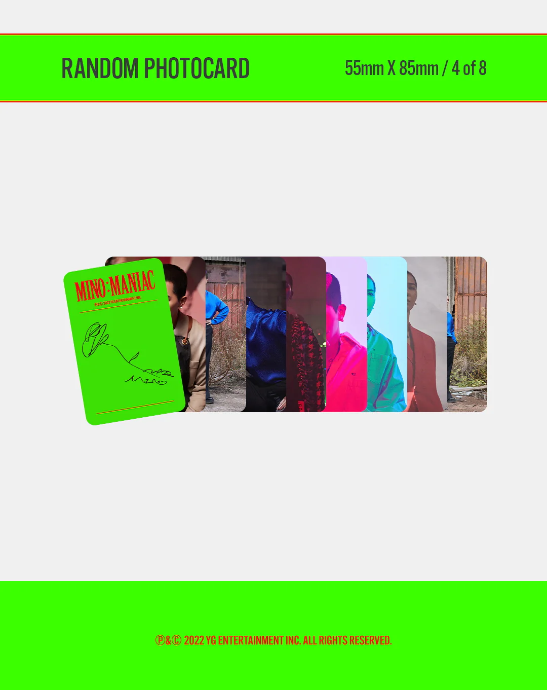 [KIHNO KIT] MINO SONG MIN HO WINNER - YG PALM STAGE 2021 [MINO : MANIAC] KiT VIDEO - Image 6