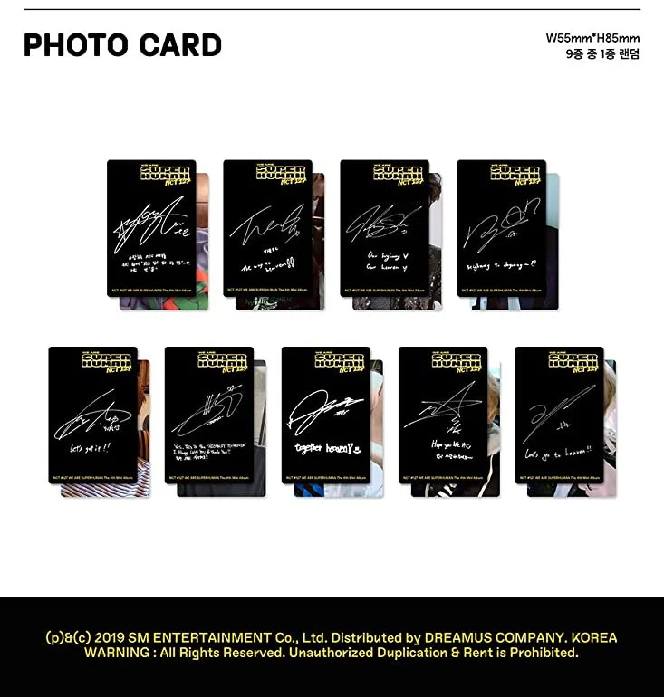 [KIHNO KIT] NCT 127 - 4th Mini Album NCT #127 WE ARE SUPERHUMAN - Image 4