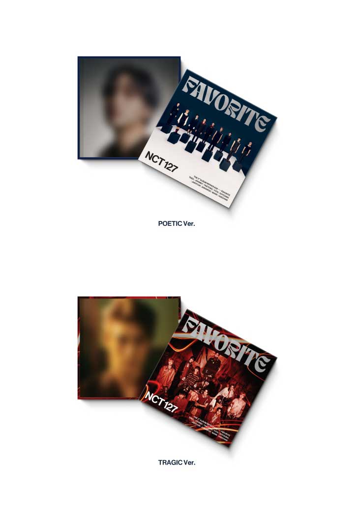 [KIHNO KIT] NCT 127 - Favorite (Vol.3 Repackage) Kit+Folded Poster+Free Gift - Image 3