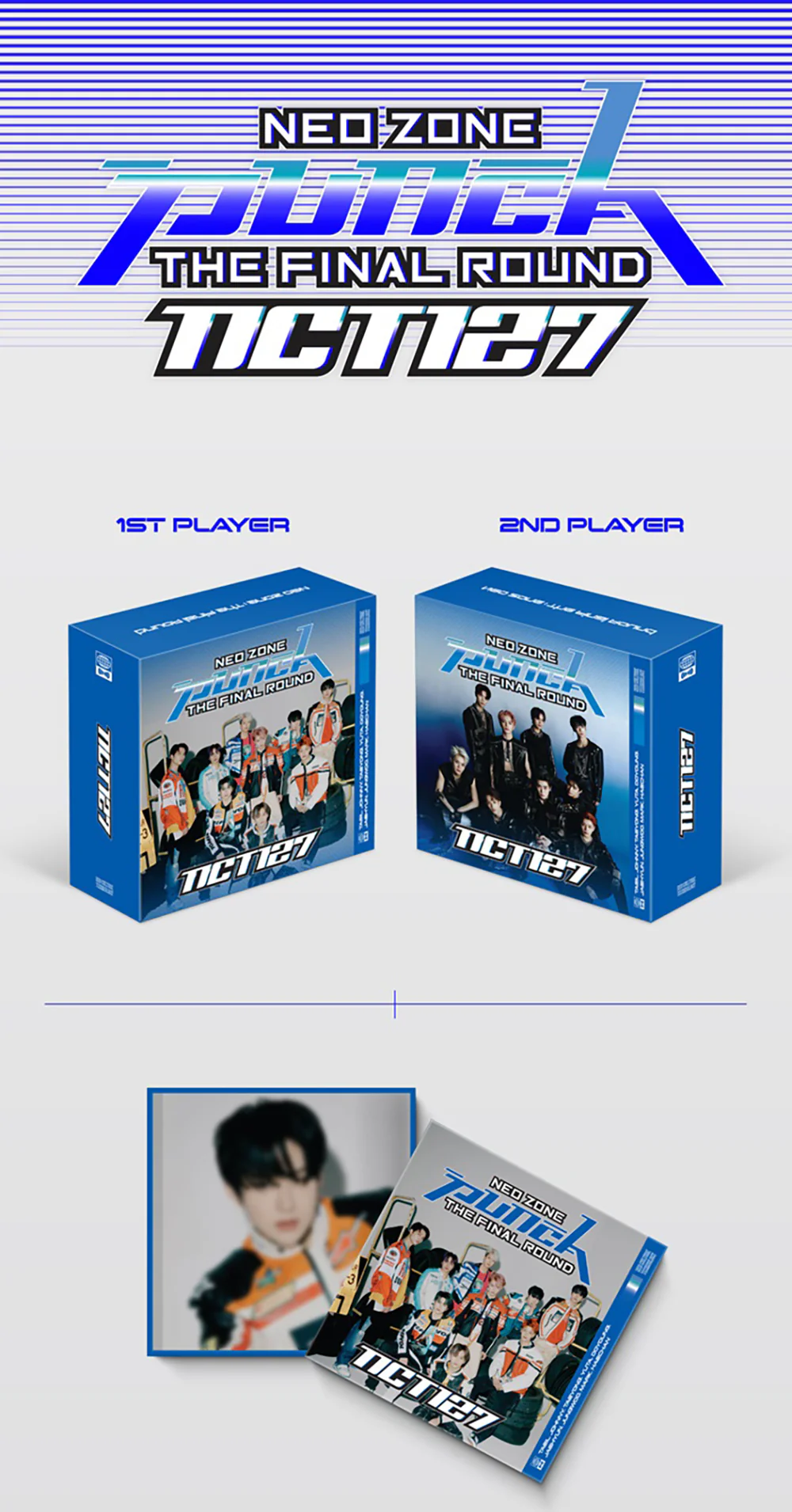 NCT127 - NCT #127 Vol.2 Repackage Neo Zone : The Final Round Kihno Kit Random version - Image 2