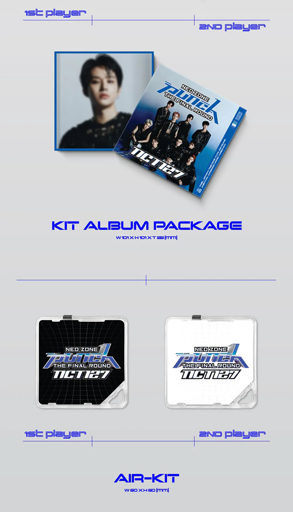NCT127 - NCT #127 Vol.2 Repackage Neo Zone : The Final Round Kihno Kit Random version - Image 3