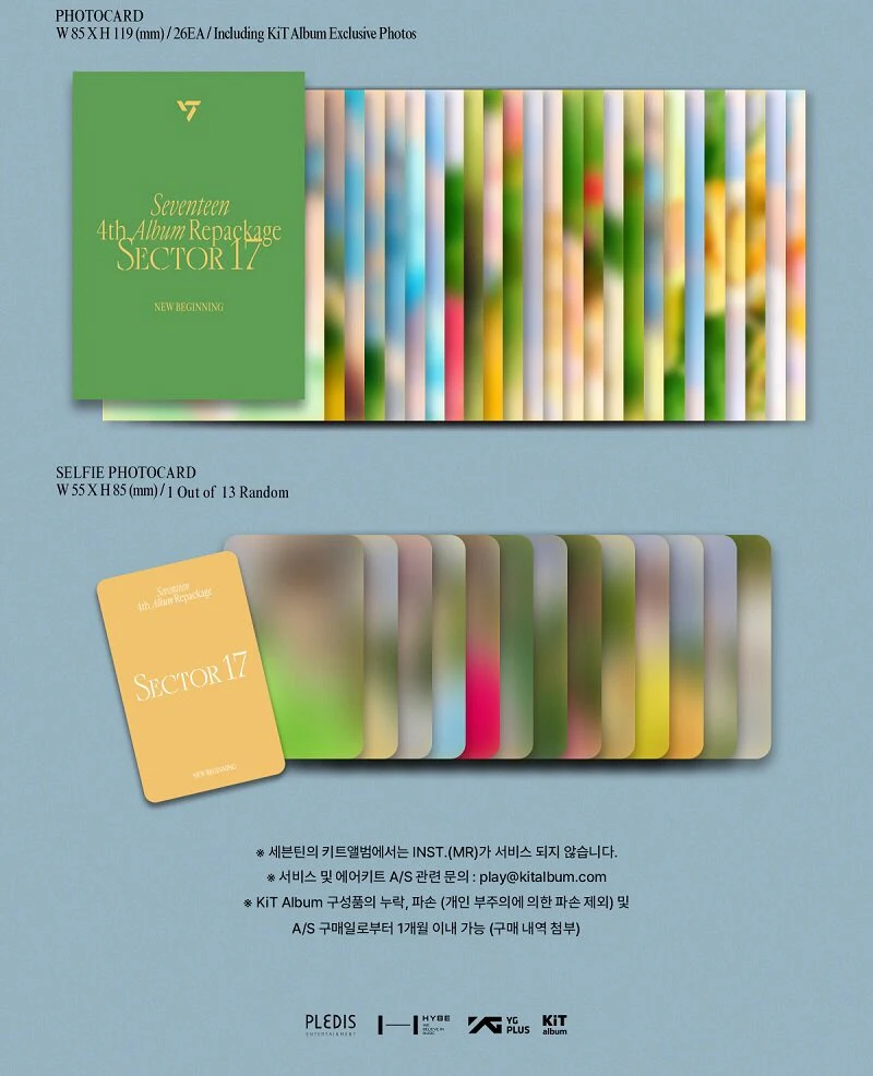 [KIHNO KIT] SEVENTEEN - SECTOR 17 (4th Album Repackage) (Renewal) - Image 3