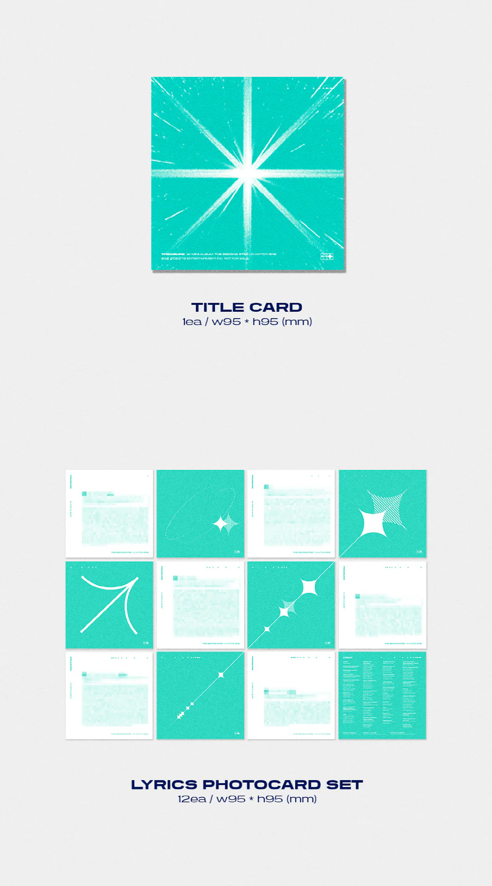 [KIHNO KIT] TREASURE - THE SECOND STEP : CHAPTER ONE (1st Mini Album) KIHNO KIT+Extra Photocards Set - Image 4