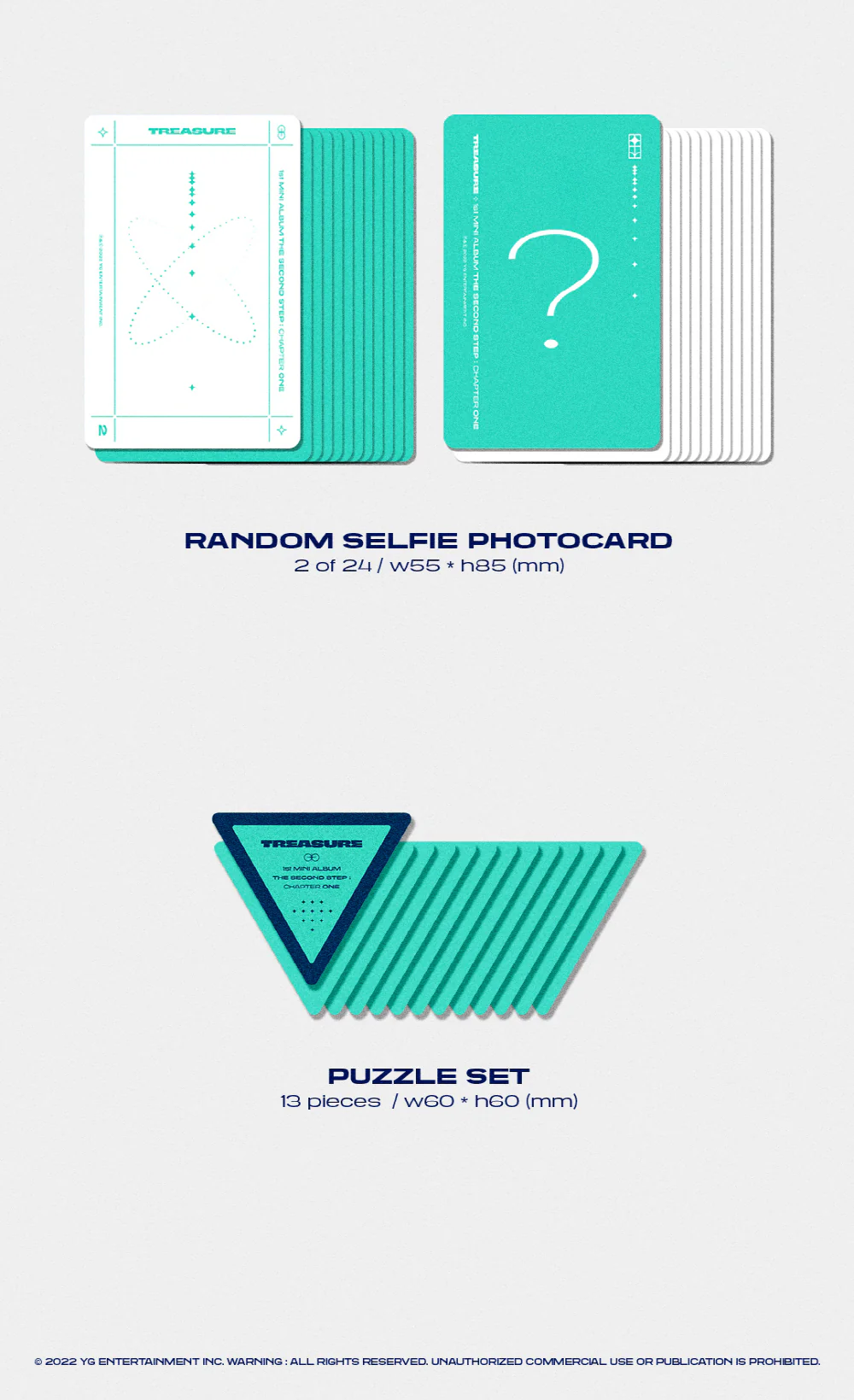 [KIHNO KIT] TREASURE - THE SECOND STEP : CHAPTER ONE (1st Mini Album) KIHNO KIT+Extra Photocards Set - Image 5