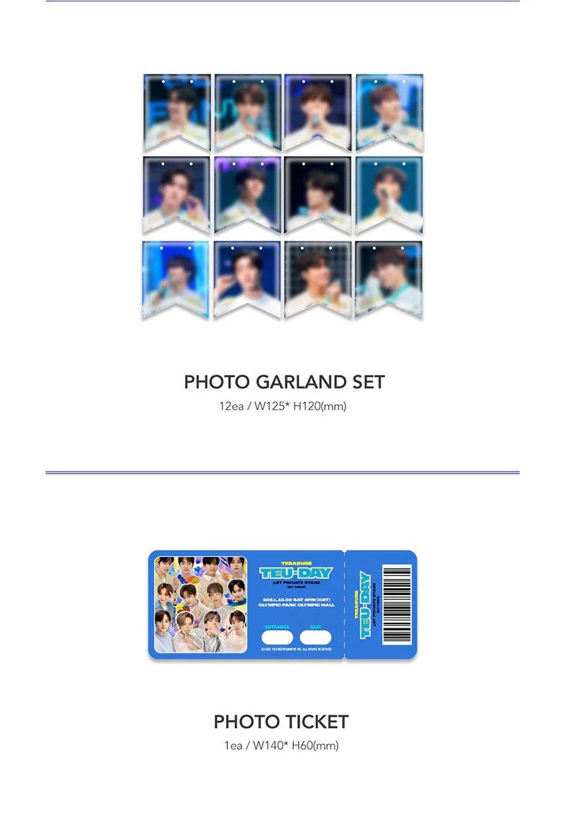 [KIHNO KIT] TREASURE - TREASURE 1ST PRIVATE STAGE [TEU-DAY] KIT VIDEO+Extra Photocard Set - Image 4