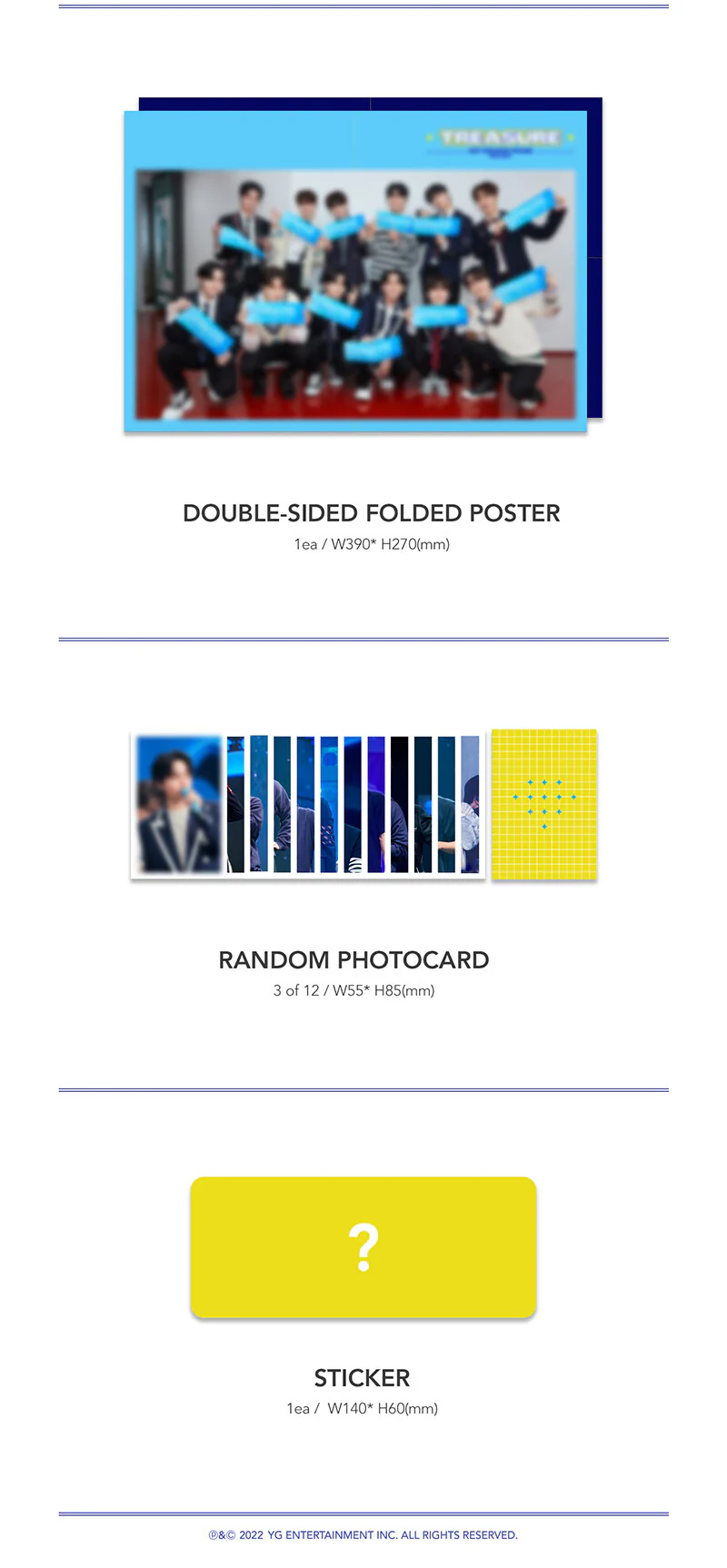 [KIHNO KIT] TREASURE - TREASURE 1ST PRIVATE STAGE [TEU-DAY] KIT VIDEO+Extra Photocard Set - Image 5