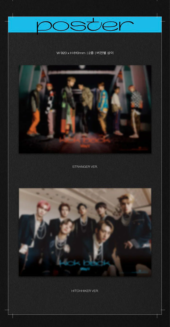 [KIHNO KIT] WayV - KICK BACK (3rd Mini Album)+Extra Photocards Set - Image 4