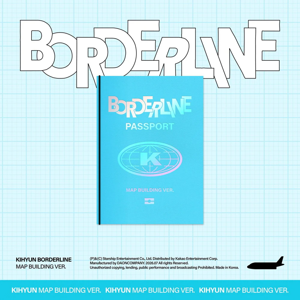 KIHYUN - BORDERLINE [MAP BUILDING ver.] EP Album