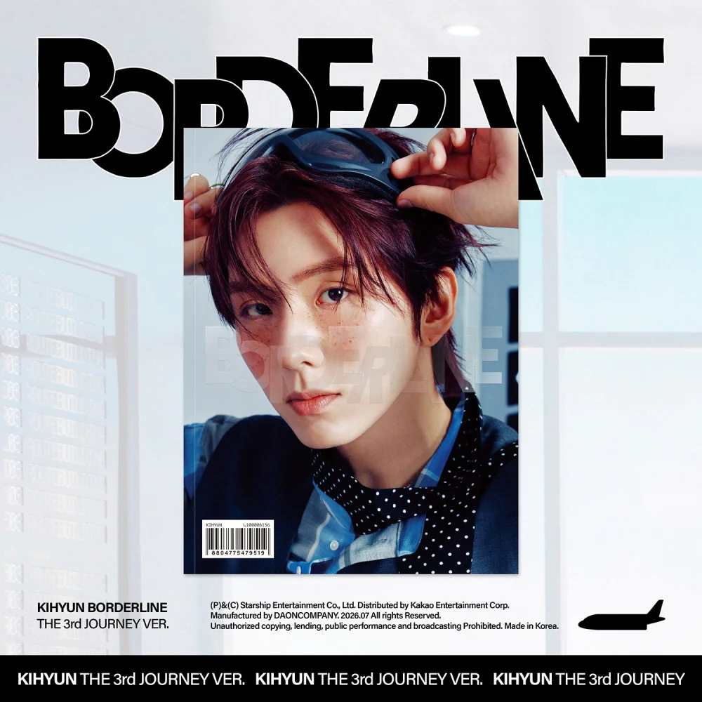 KIHYUN - BORDERLINE [THE 3rd JOURNEY ver.] EP Album