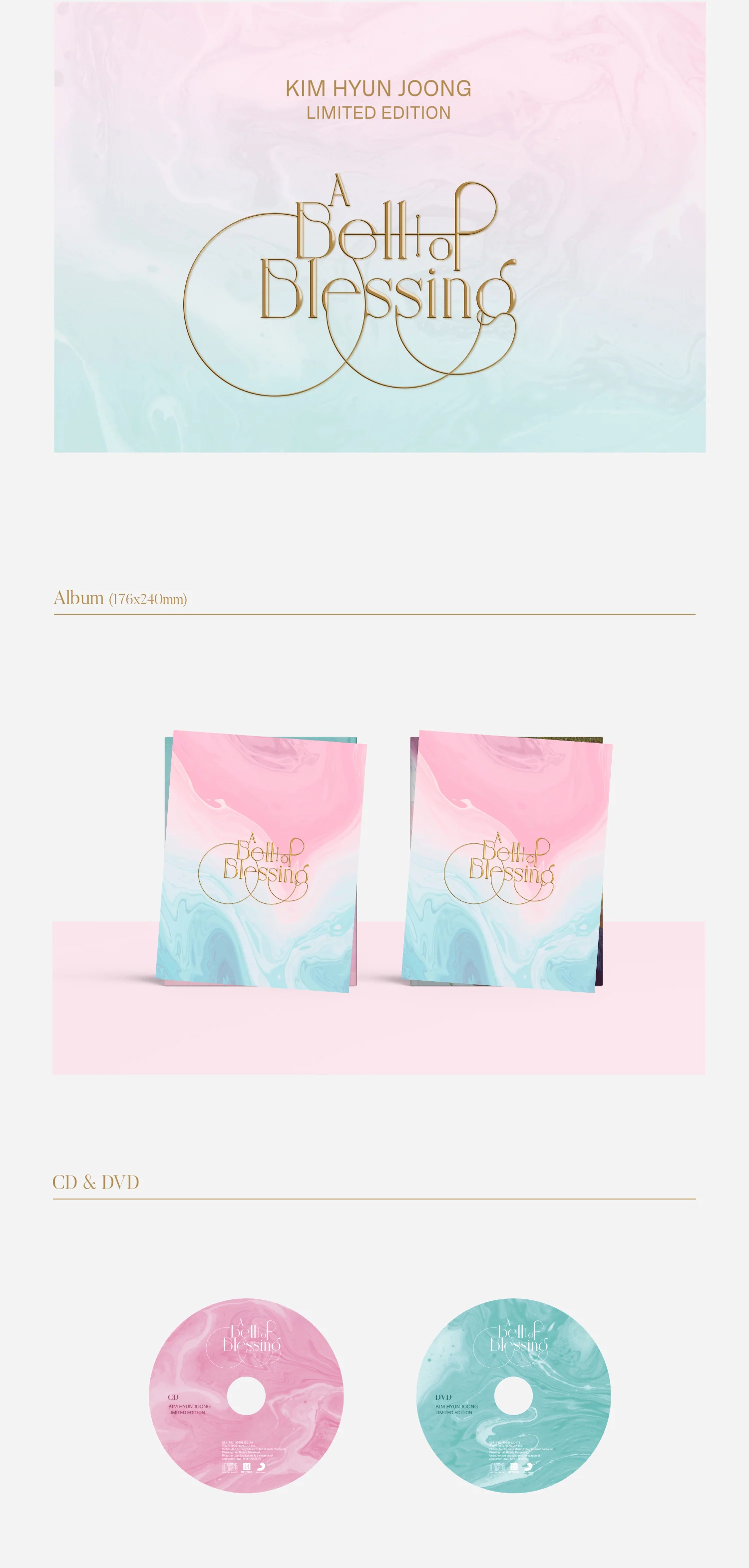 KIM HYUN JOONG - A Bell of Blessing (Limited Editon) Album - Image 2