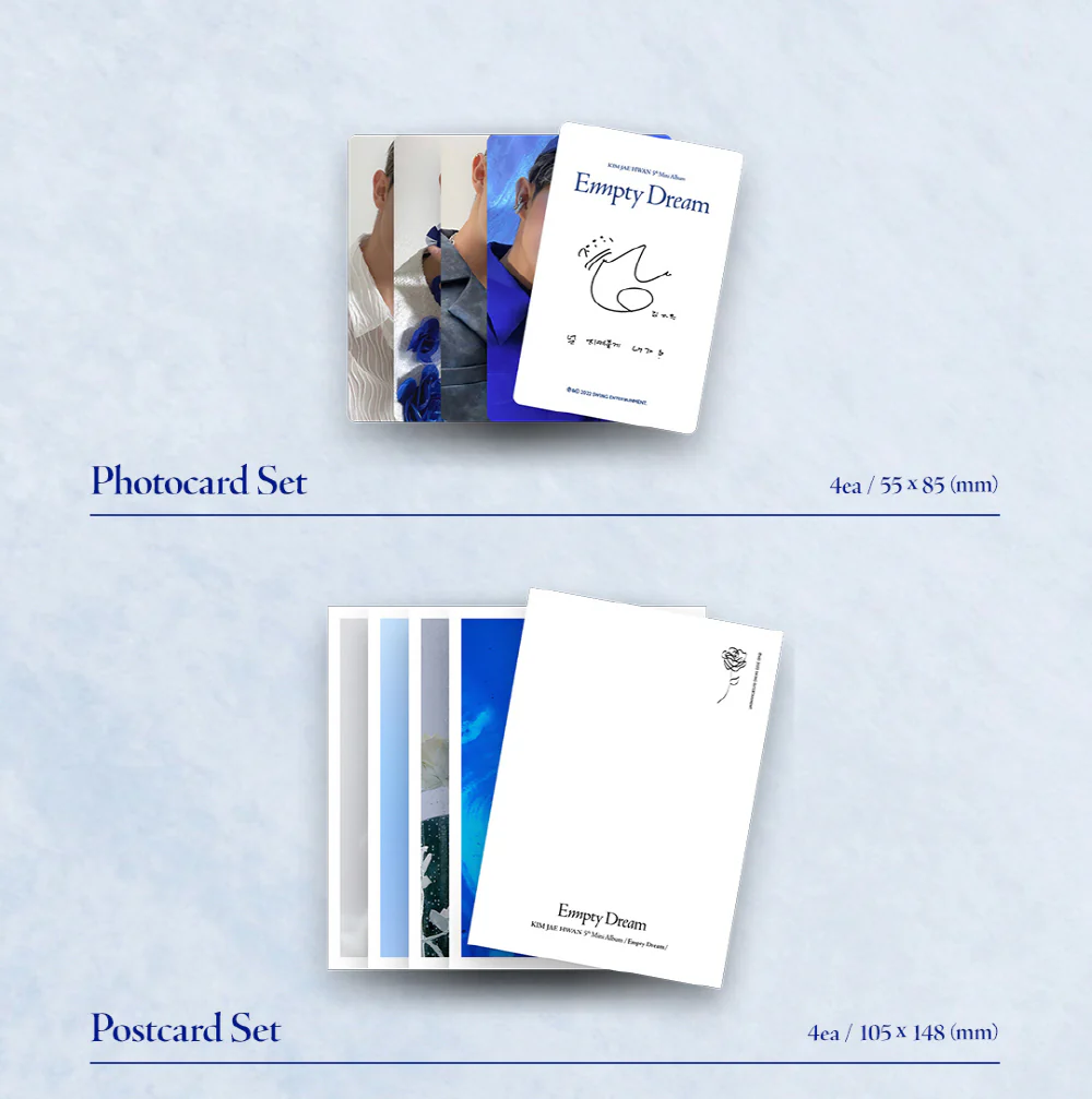 KIM JAE HWAN - 5th Mini Album Empty Dream [Limited Edition] CD - Image 3