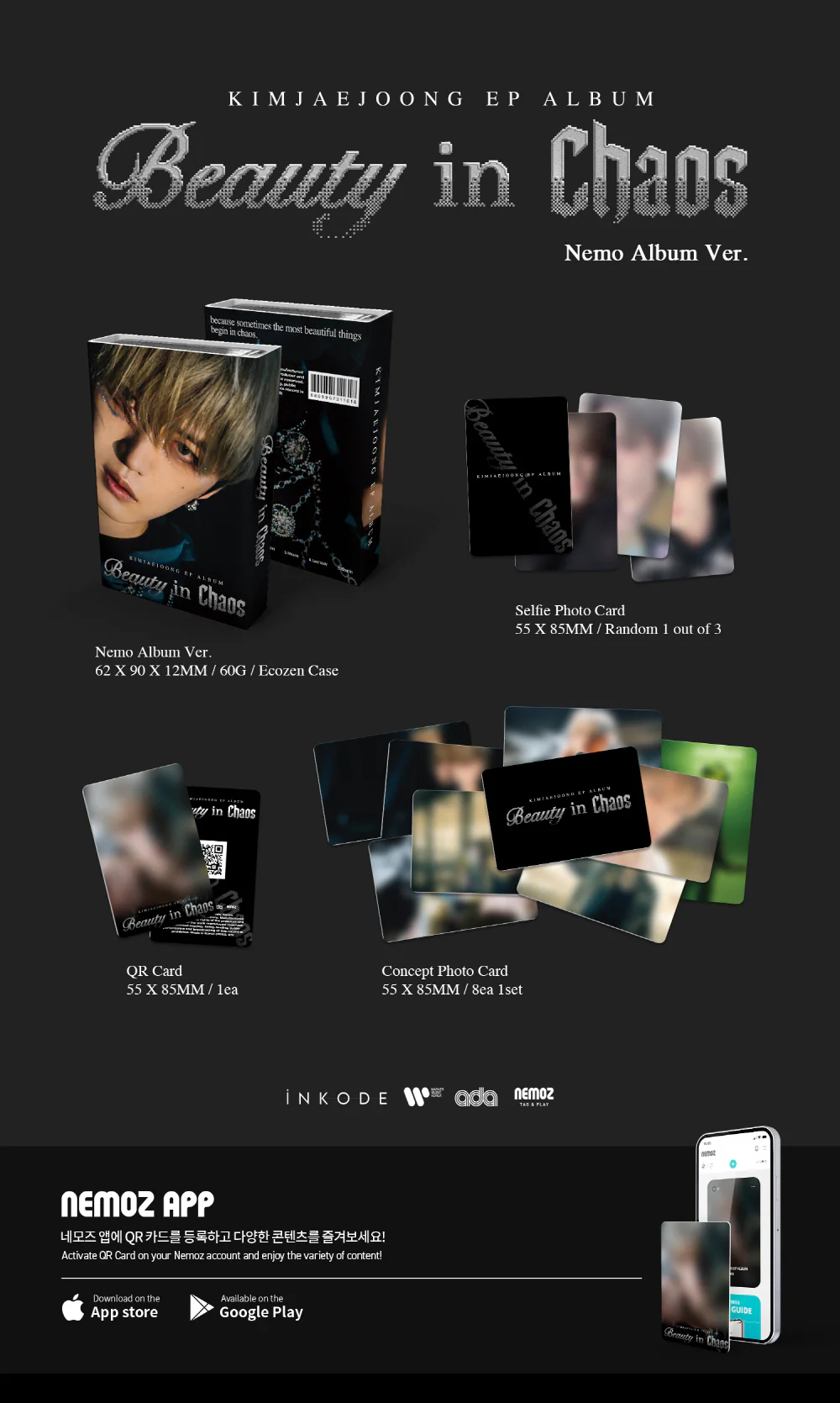 KIM JAE JOONG - Beauty in Chaos [Nemo Album Ver.] - Image 2