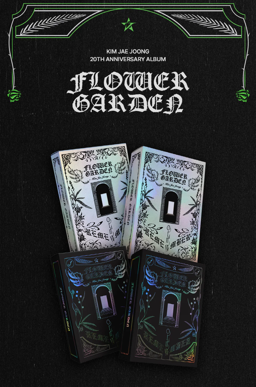 KIM JAE JOONG - FLOWER GARDEN Album - Image 2