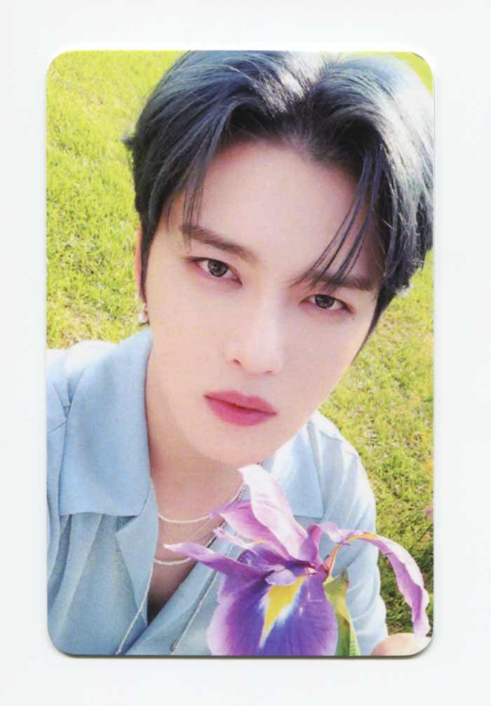 KIM JAE JOONG - FLOWER GARDEN [EVERLINE] 0703 FANSIG EVENT EXCLUSIVE OFFICIAL PHOTOCARD - Image 2