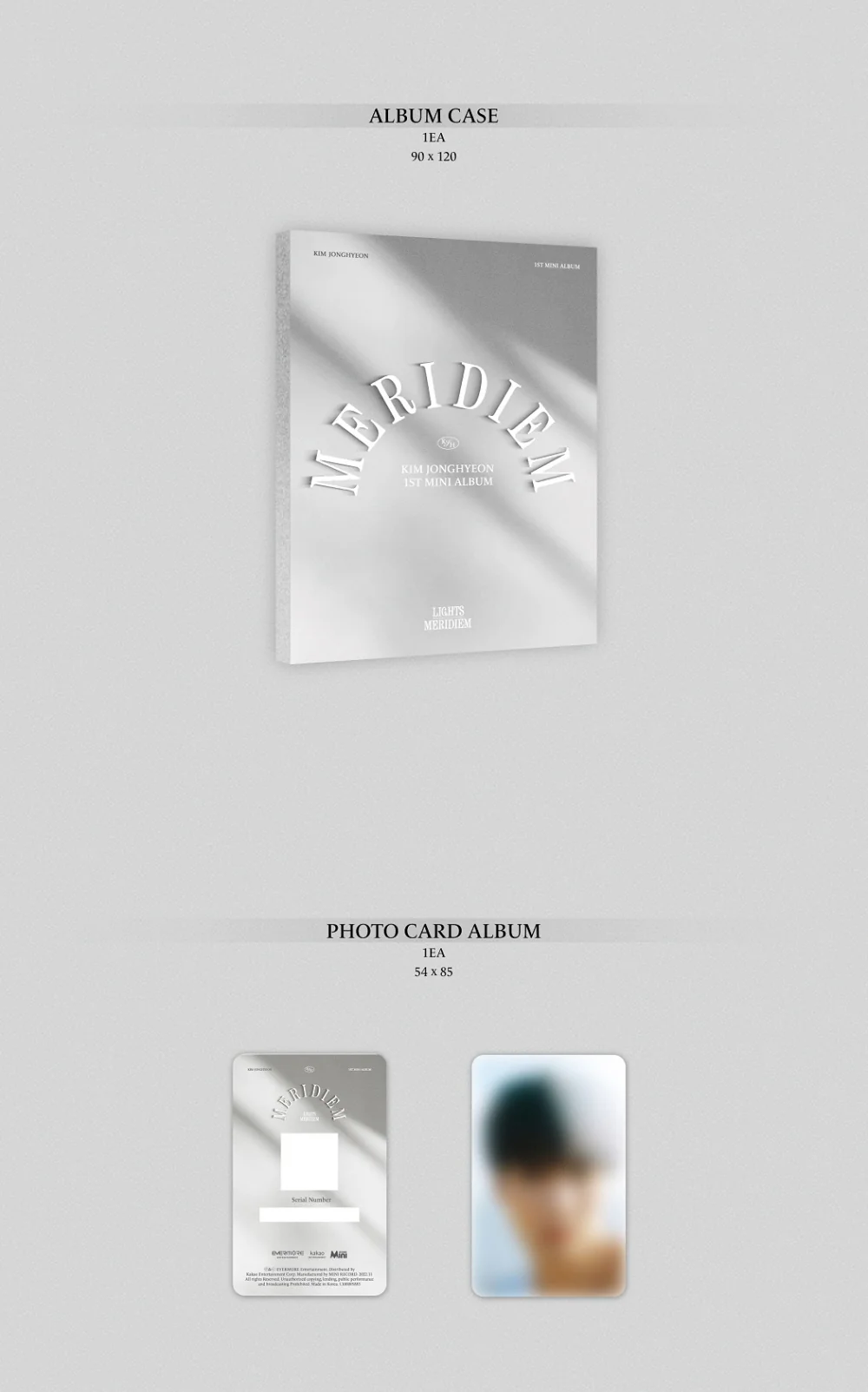 KIM JONG HYEON - MERIDIEM [Platform ver.] - Image 3