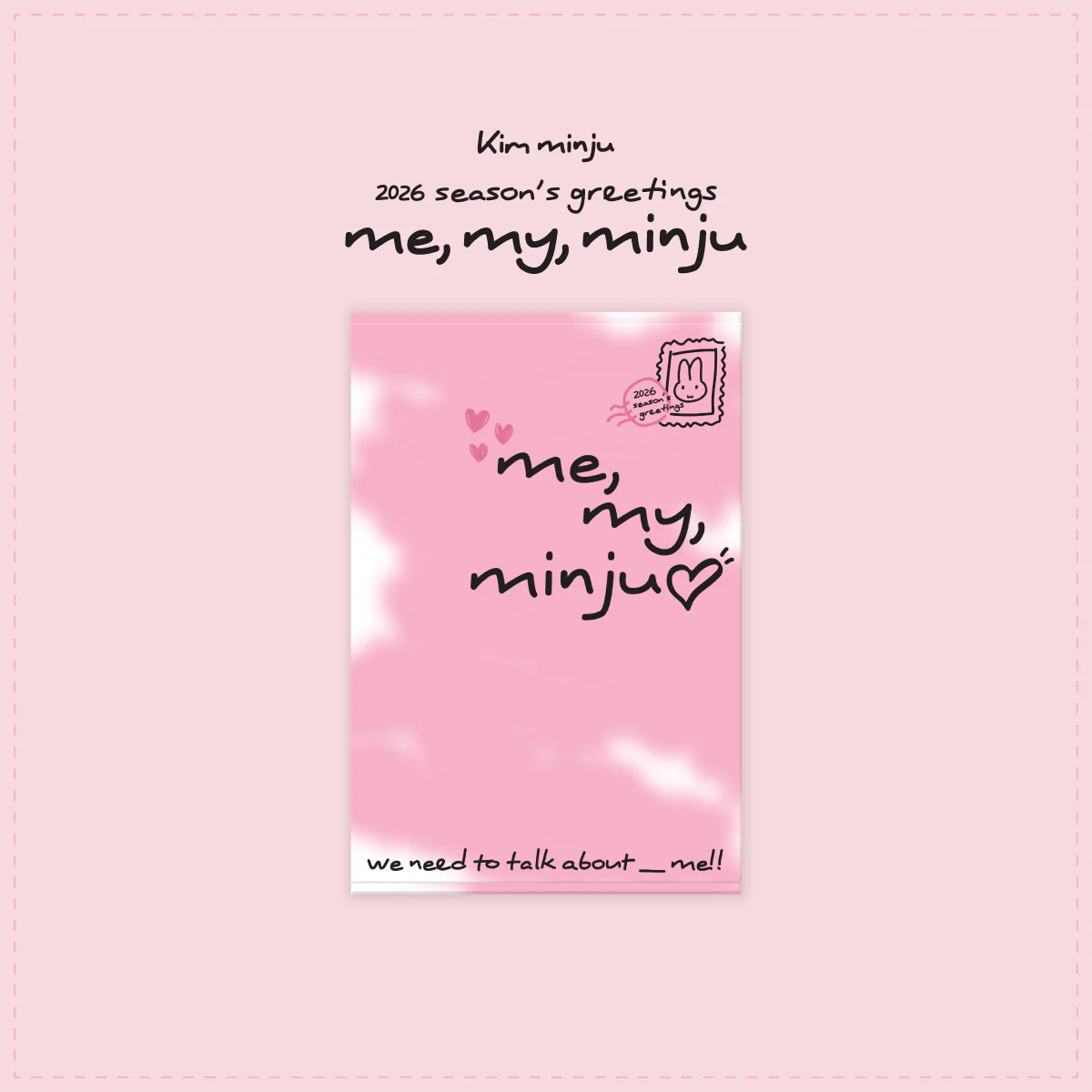 Kim Min Ju 2026 Season's Greetings Me My Minju+Pre-Order Gift