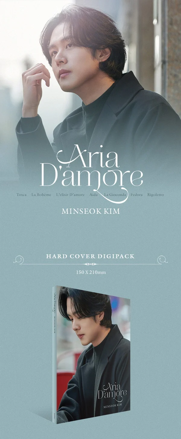 KIM MIN SEOK - Vol.1 Aria D'amore CD - Image 2