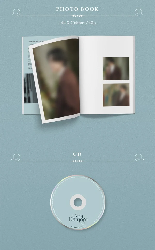 KIM MIN SEOK - Vol.1 Aria D'amore CD - Image 3