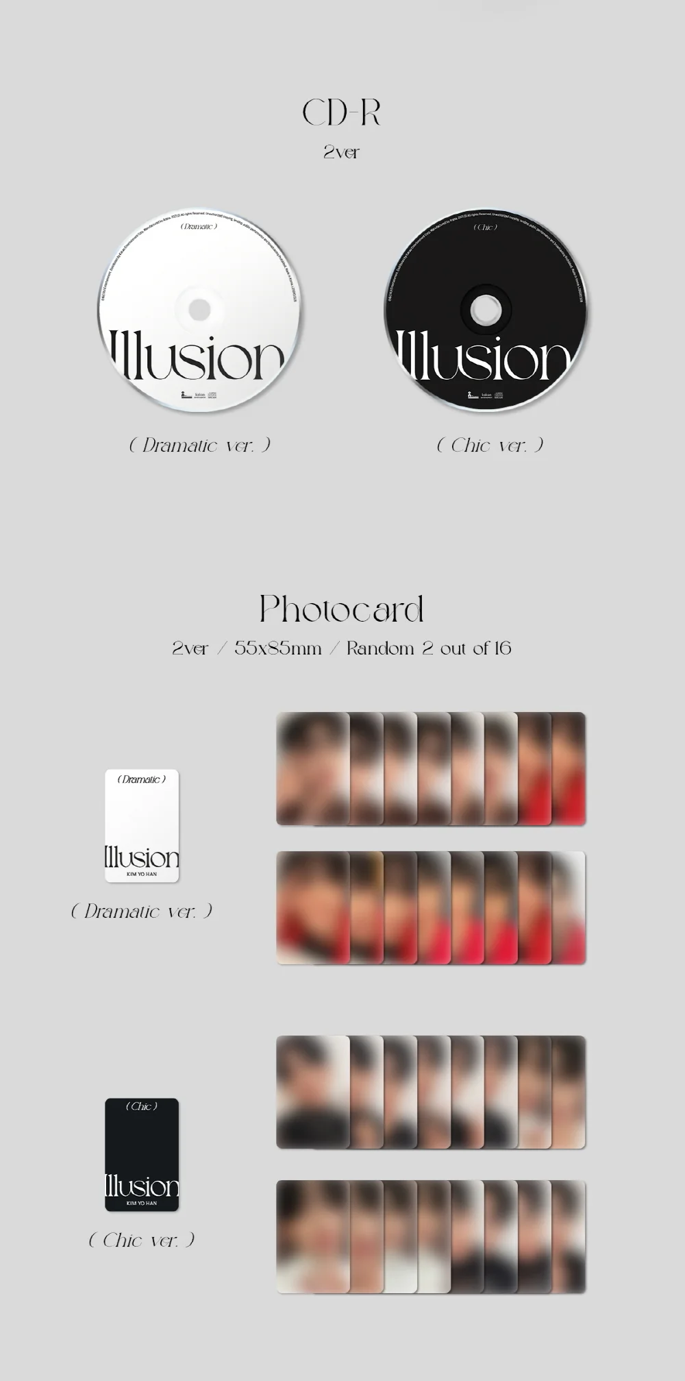 KIM YO HAN WEi - Illusion (1st Mini Album) Album - Image 3