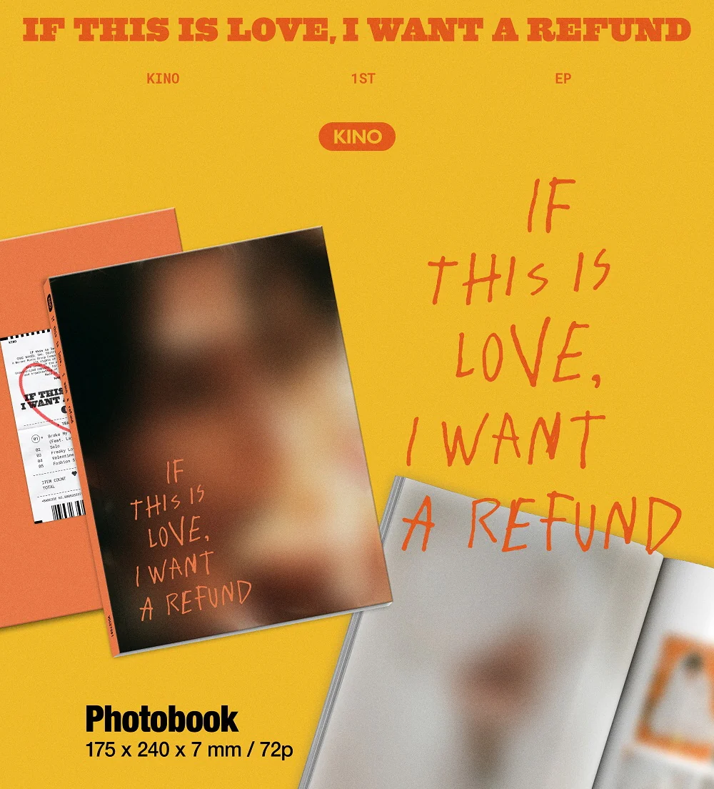 KINO - 1st EP If this is love, I want a refund Expectation version CD - Image 2