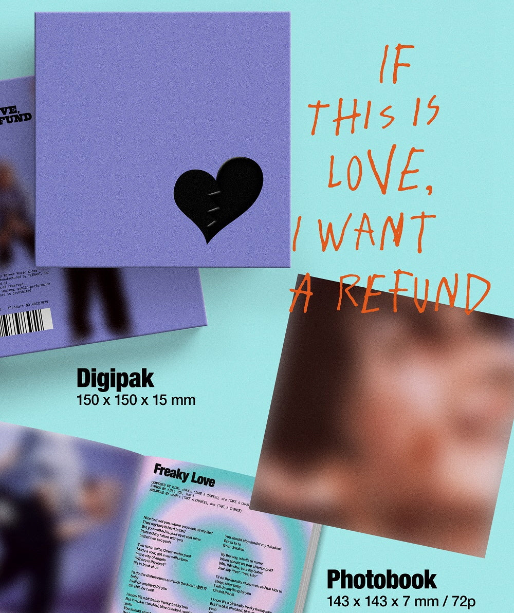KINO - 1st EP If this is love, I want a refund Reality version CD - Image 2