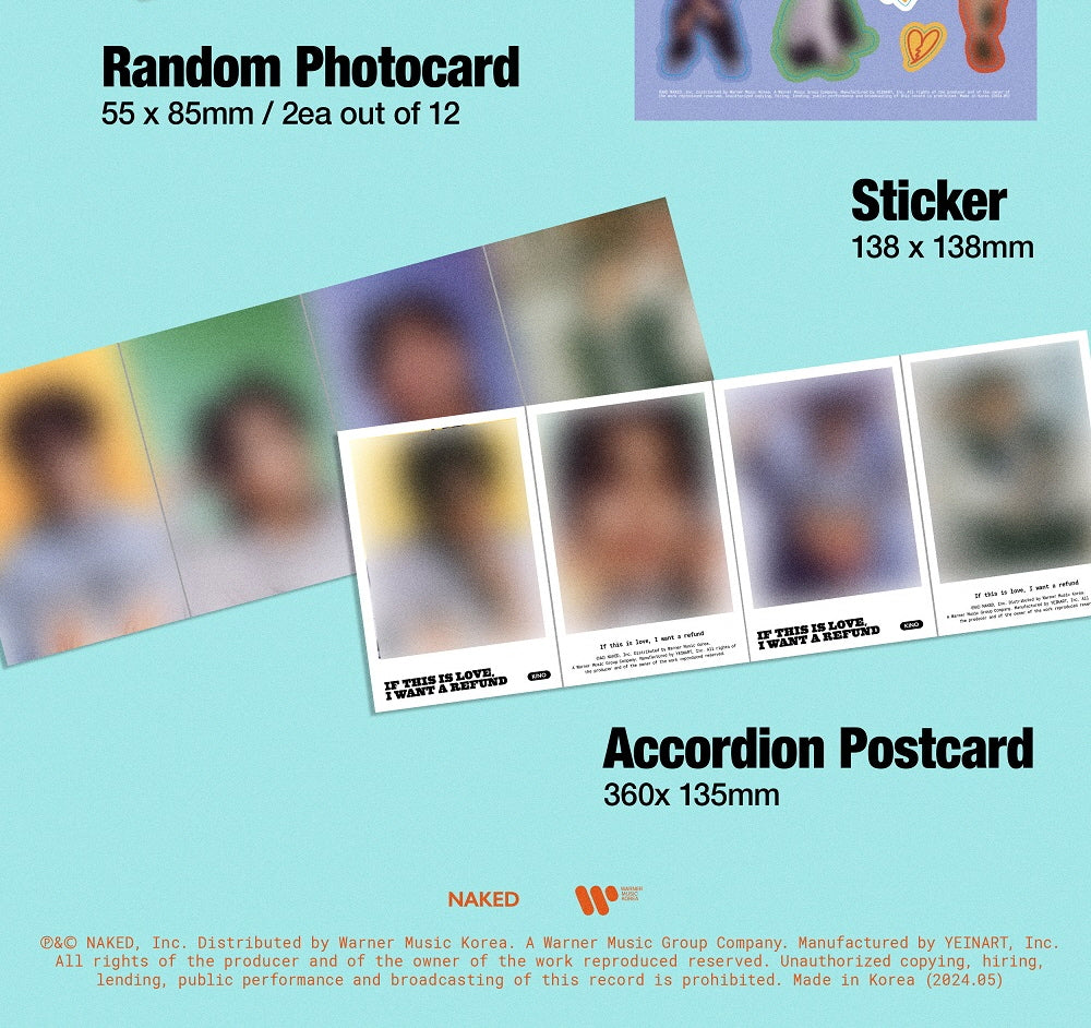 KINO - 1st EP If this is love, I want a refund Reality version CD - Image 4