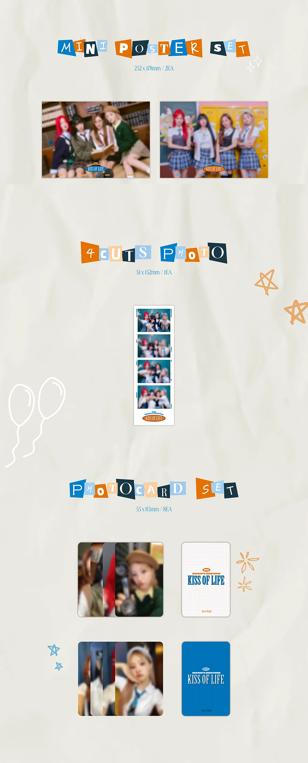 KISS OF LIFE - 2024 Season's Greetings Day & Night - Image 5